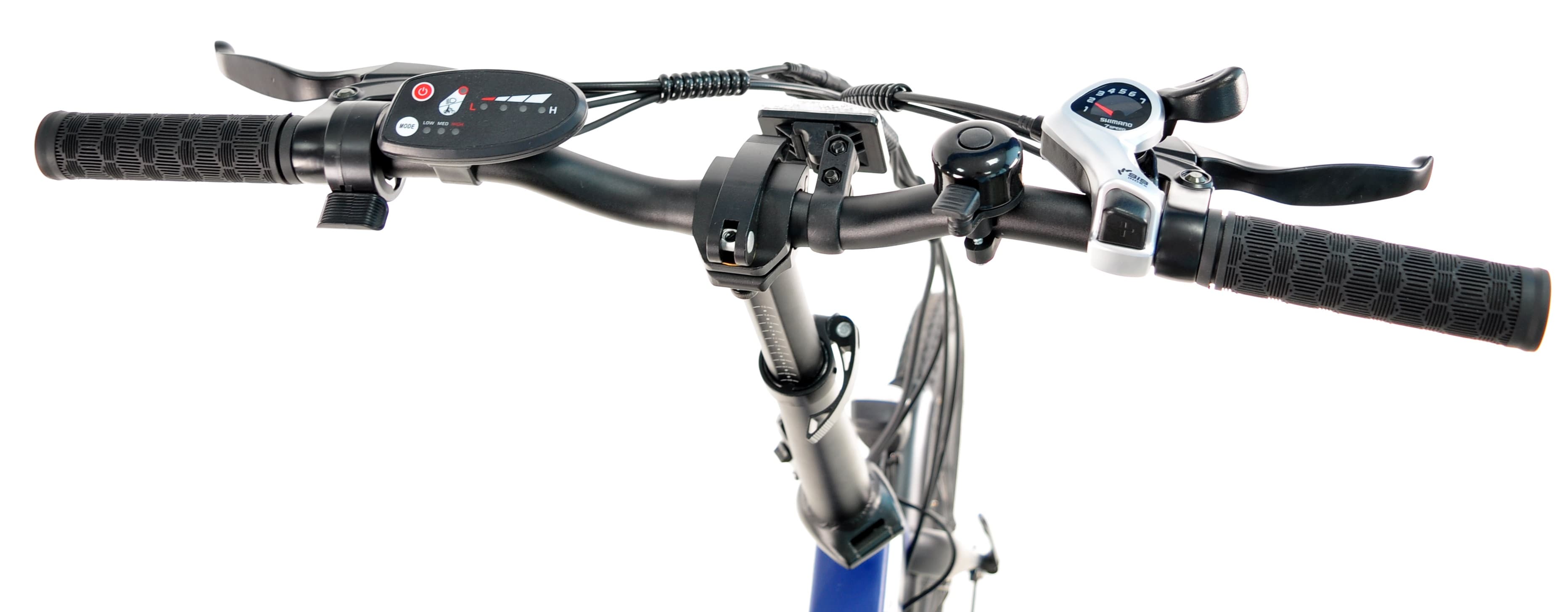 Електровелосипед SWIFT.PRO 20 AL "ROCK008" E-BIKE 250W (складаний) — Синій — мініатюра 8