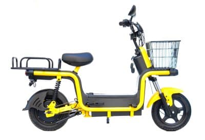 Електроскутер CROSSRIDE 10 "COURIER 02" 1000W 60V/20A — Жовтий — мініатюра 5