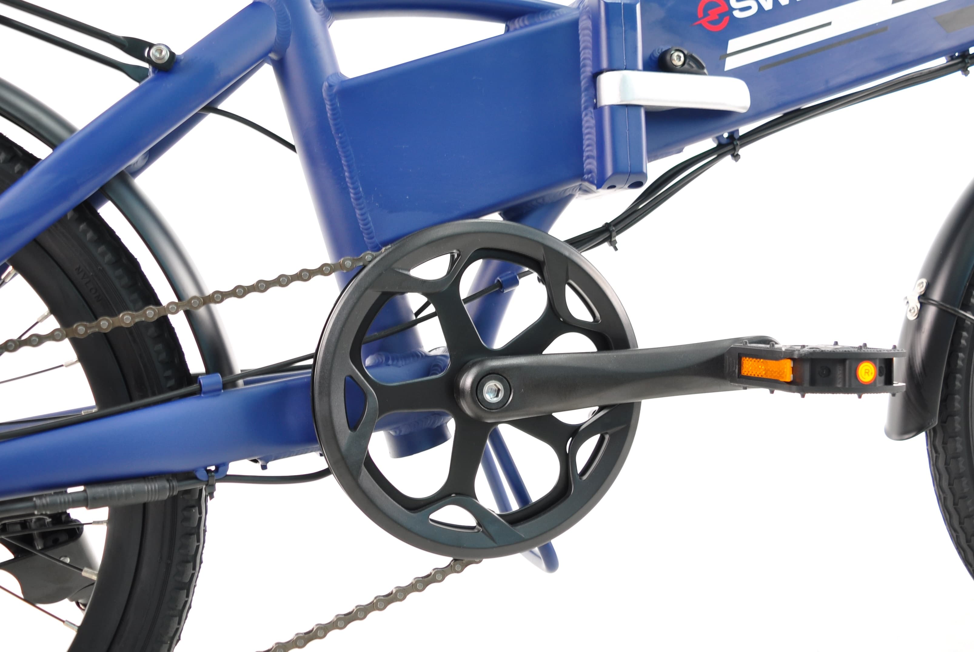 Електровелосипед SWIFT.PRO 20 AL "ROCK008" E-BIKE 250W (складаний) — Синій — мініатюра 6