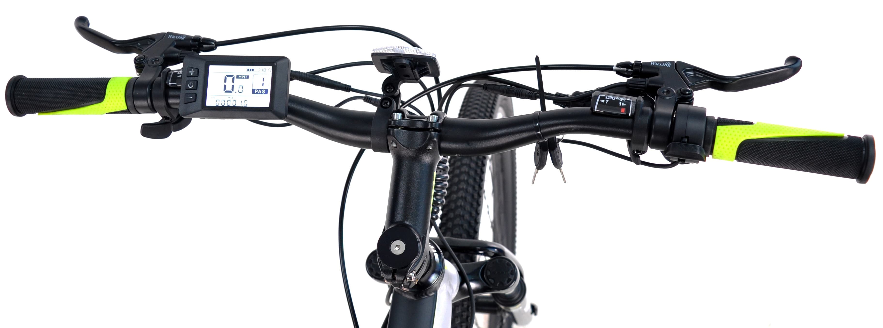 Електровелосипед Ardis 29 MTB AL "GTA" 500W — Сіро-жовтий — мініатюра 3
