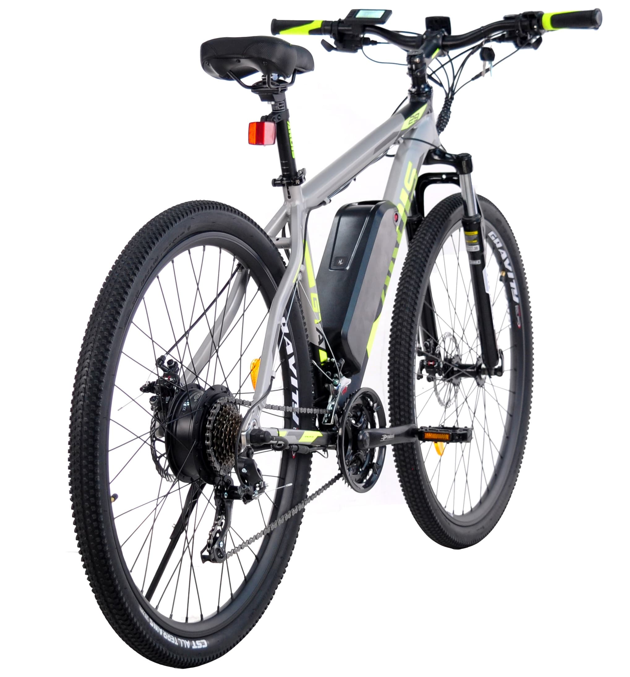 Електровелосипед Ardis 29 MTB AL "GTA" 500W — Сіро-жовтий — мініатюра 6