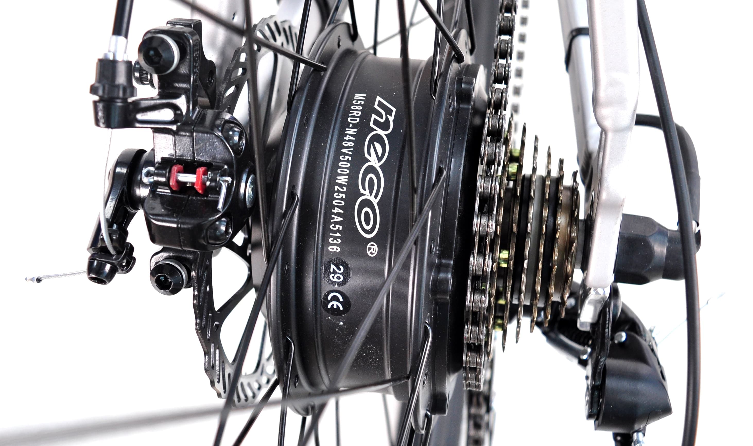 Електровелосипед Ardis 29 MTB AL "GTA" 500W — Сіро-жовтий — мініатюра 5
