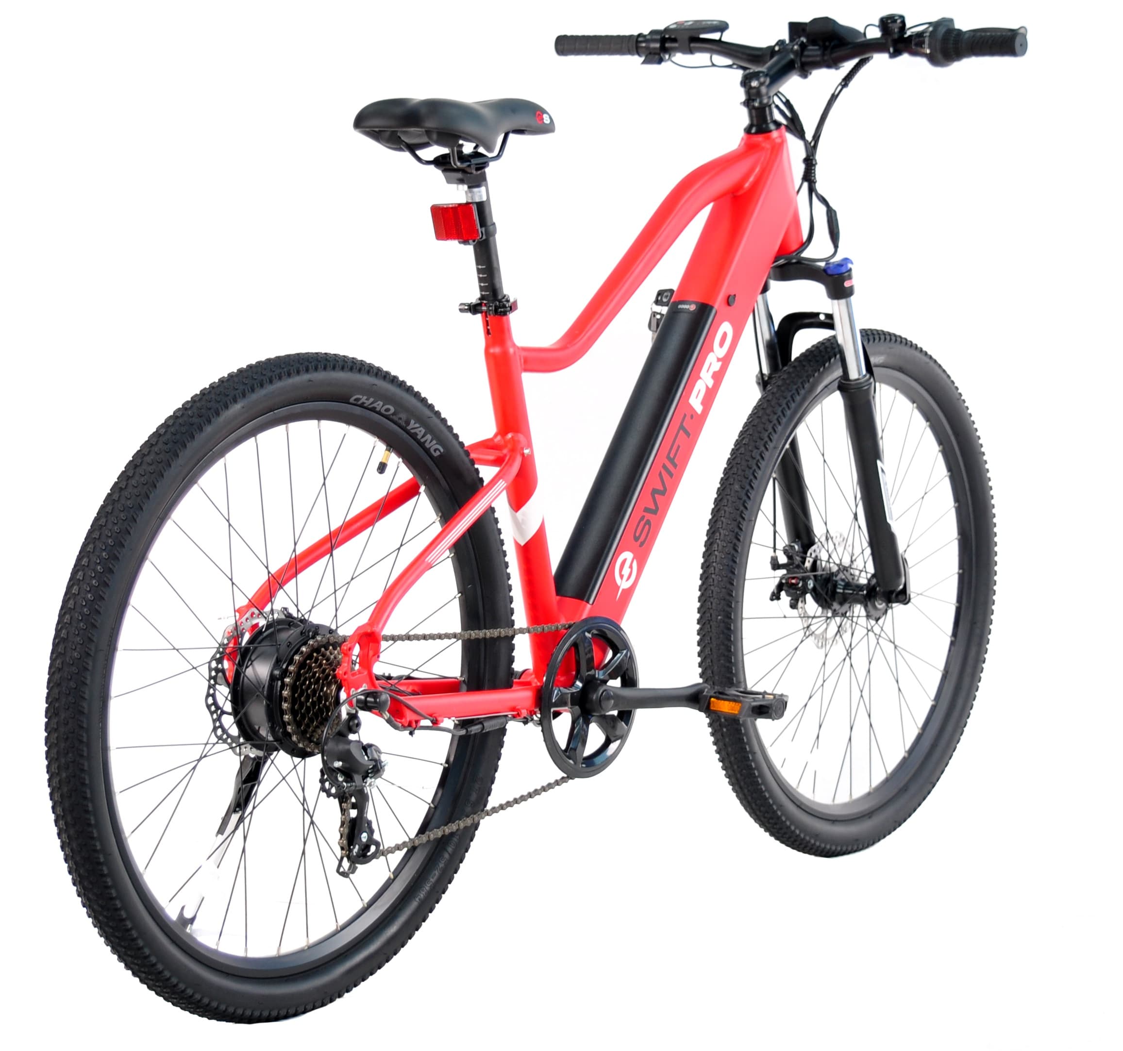 Електровелосипед SWIFT.PRO 27,5 MTB AL "EHIM011" E-BIKE 350W — Червоний — мініатюра 3
