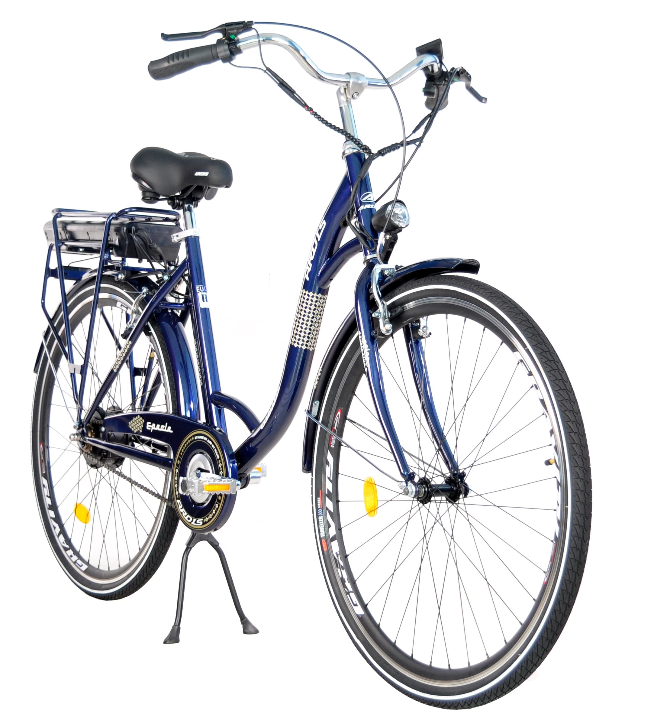 Електровелосипед Ardis 28 CTB CT "PAOLA" E-BIKE 350W — Синій — мініатюра 5