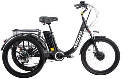 Електровелосипед Ardis 24 CTB ST "Charge" (триколісний) 350W — Чорний — мініатюра 6