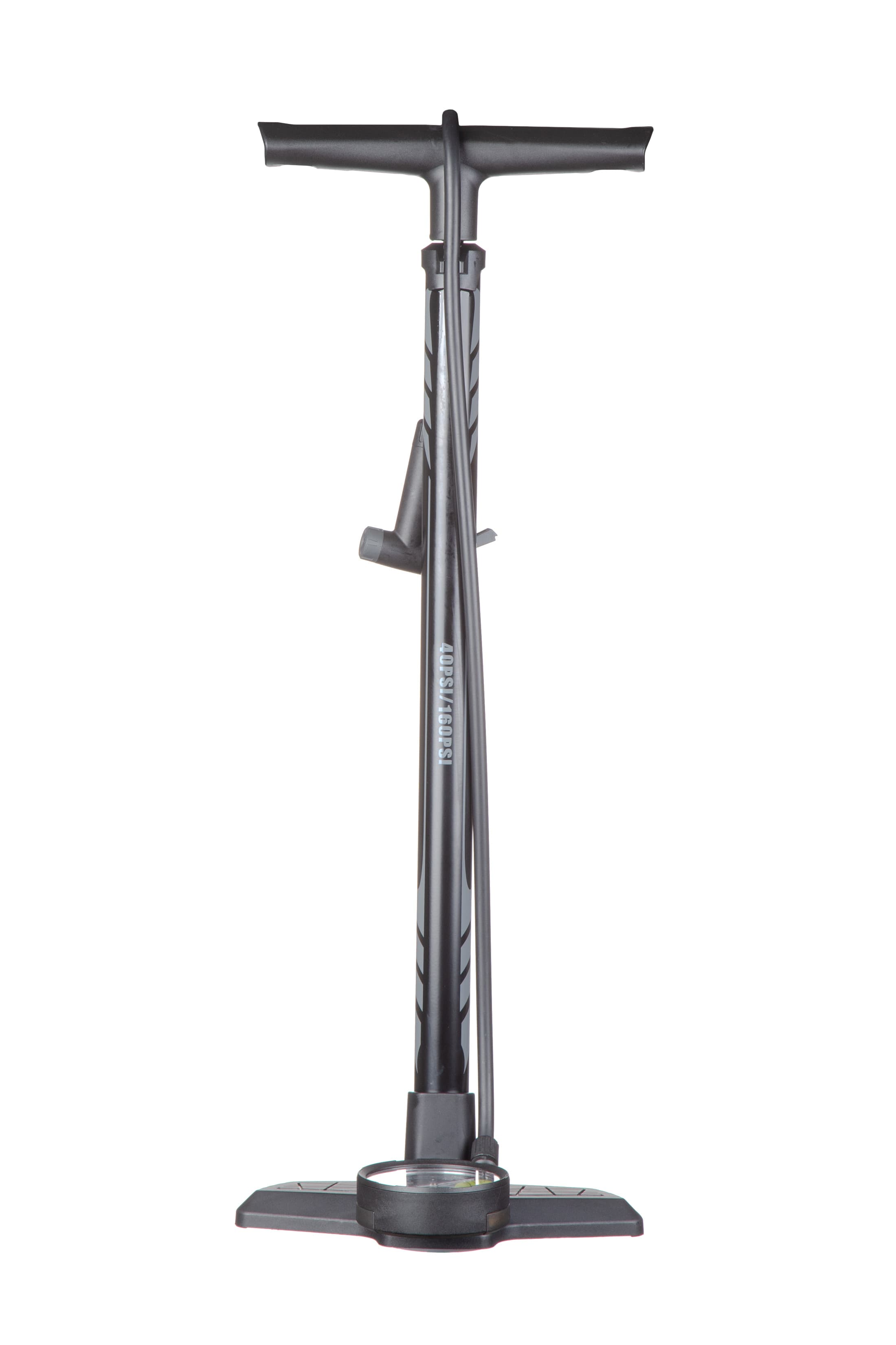 Насос підлоговий Giyo GF-273B, сталевий, макс. тиск 160 psi, розумна голівка, манометр