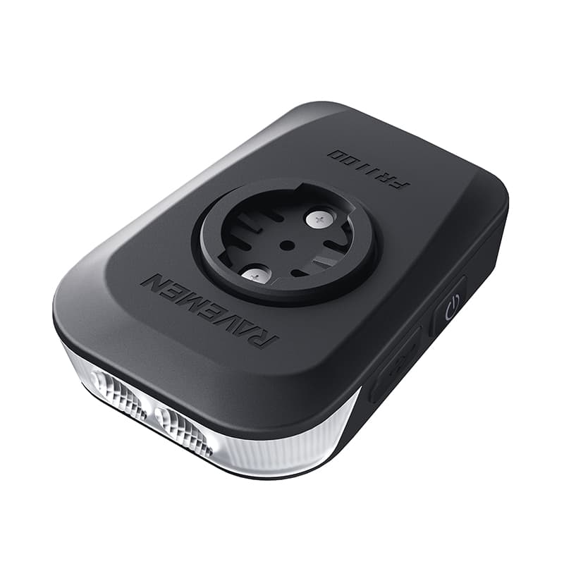 Велосипедна фара Ravemen FR1100 (1100 lm, 2500 mAh) з кріпленням для Garmin та виносним кріпленням — фото 1