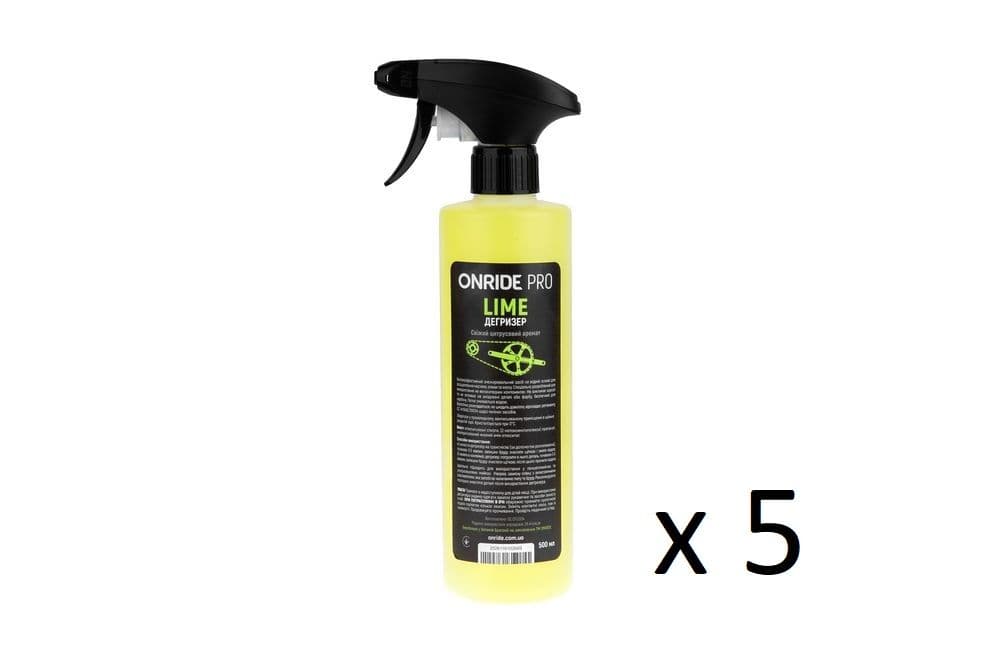 Спецгурт! Дегризер ONRIDE PRO Lime 500 мл з тригером (5шт) — мініатюра 2