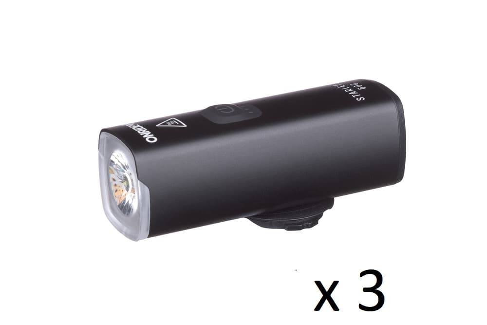 Спецгурт! Велосипедна фара ONRIDE Starlet S 600 (600 lm, 1600 mAh, Type-C) (3шт) — мініатюра 2