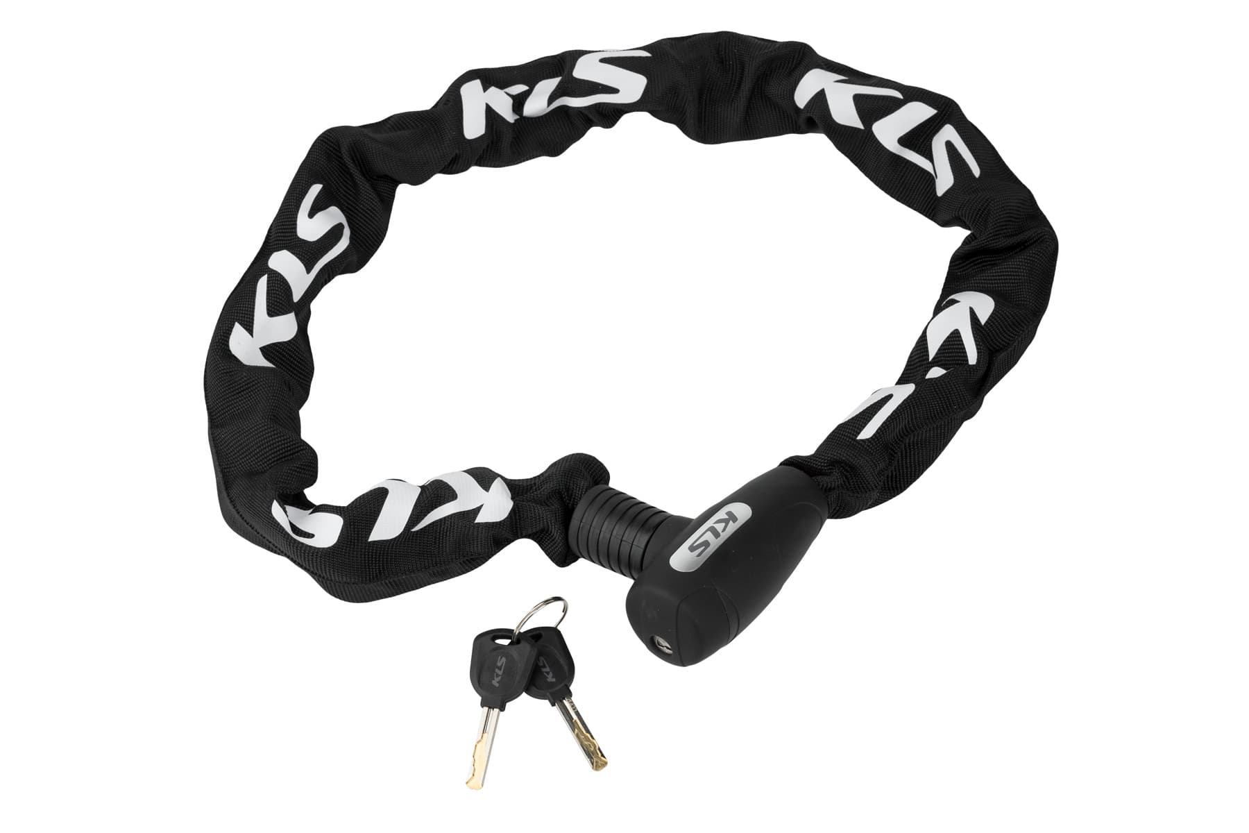 Замок ланцюговий під ключ KLS Chainlock 10 чорний 10x1000 мм — фото 1