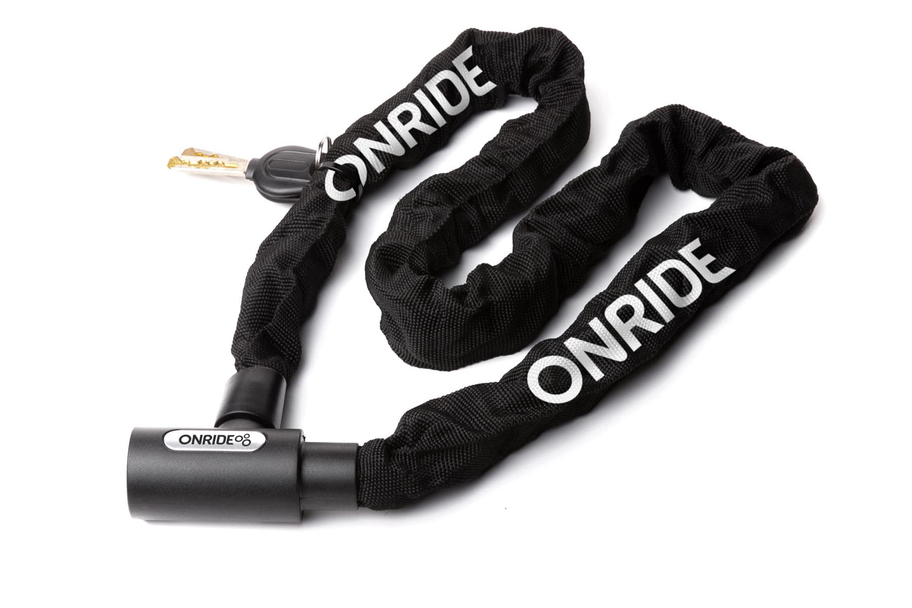 Замок ONRIDE Tie Lock 10 ланцюговий, під ключ, 5x1000 мм — фото 1