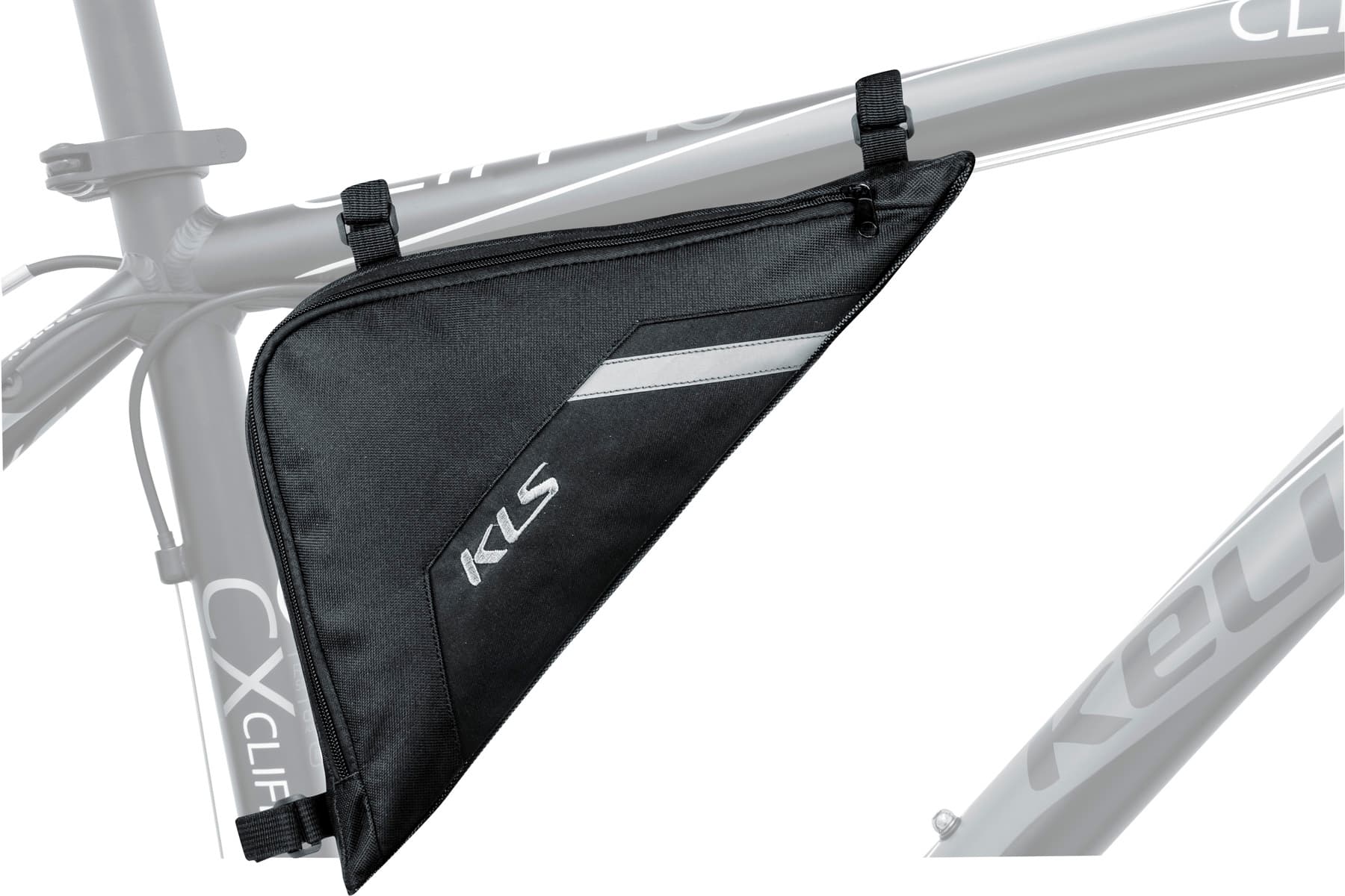 Сумка в трикутник рами KLS Triangle ECO (2,5 л) чорний