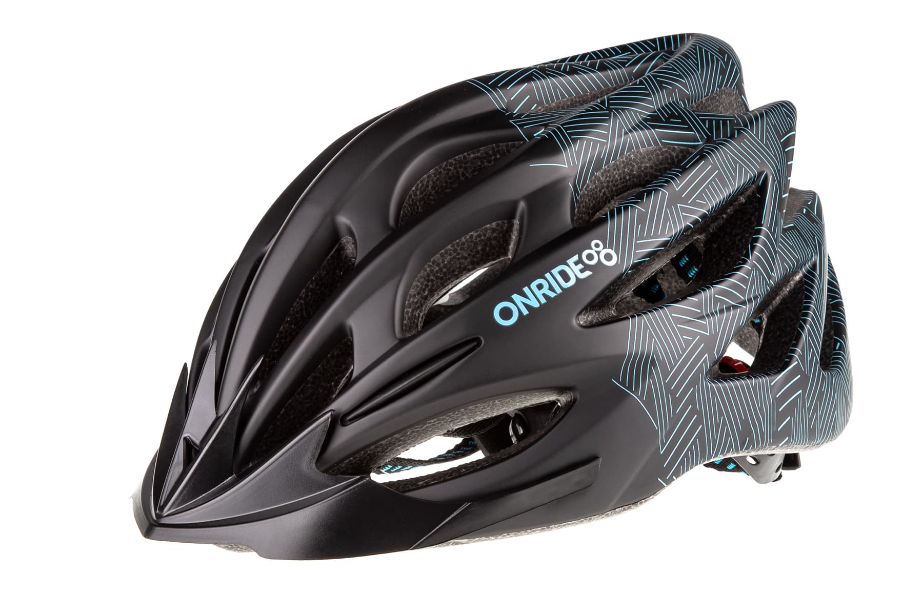 Шолом ONRIDE Mount чорний/синій L (58-61 см)