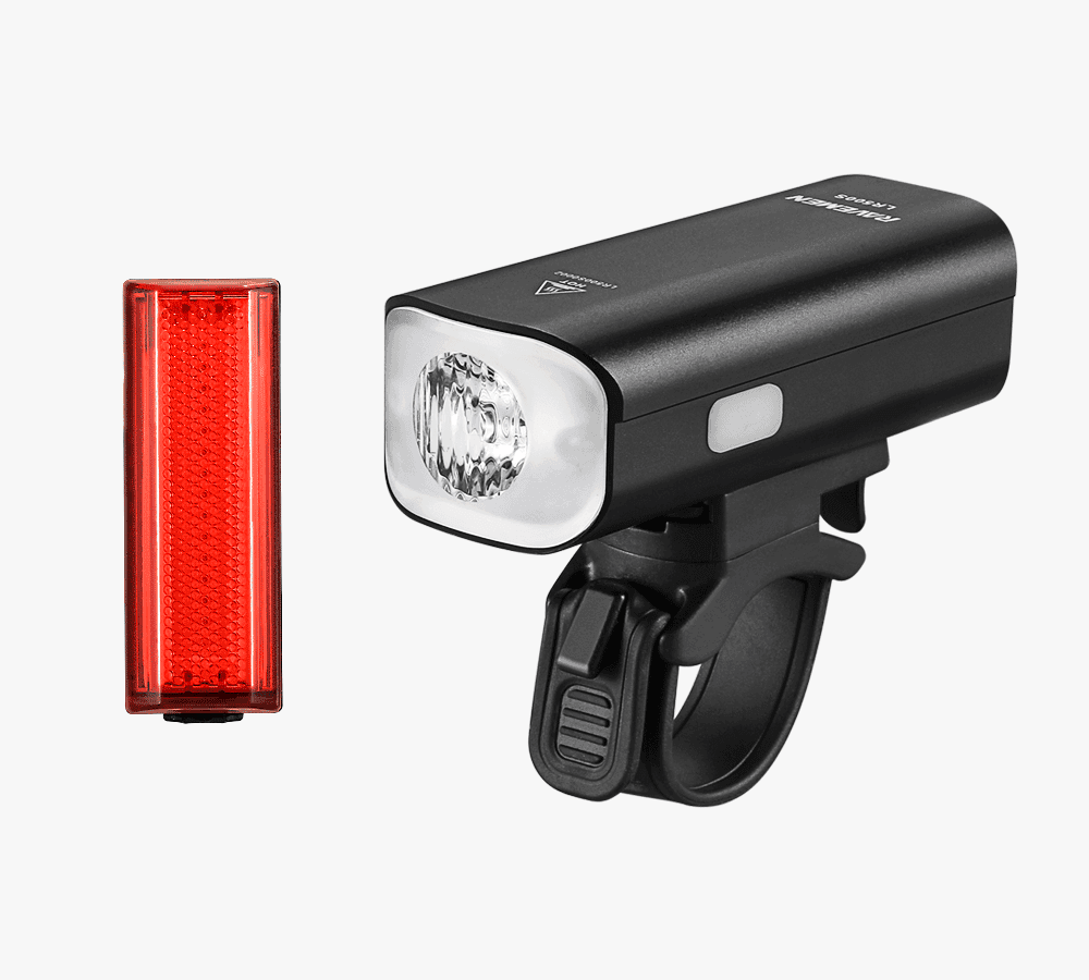 Комплект світла Ravemen LS-CT02 : LR500S + TR20 (500 + 20 lm, 2200 + 200 mAh) — мініатюра 2