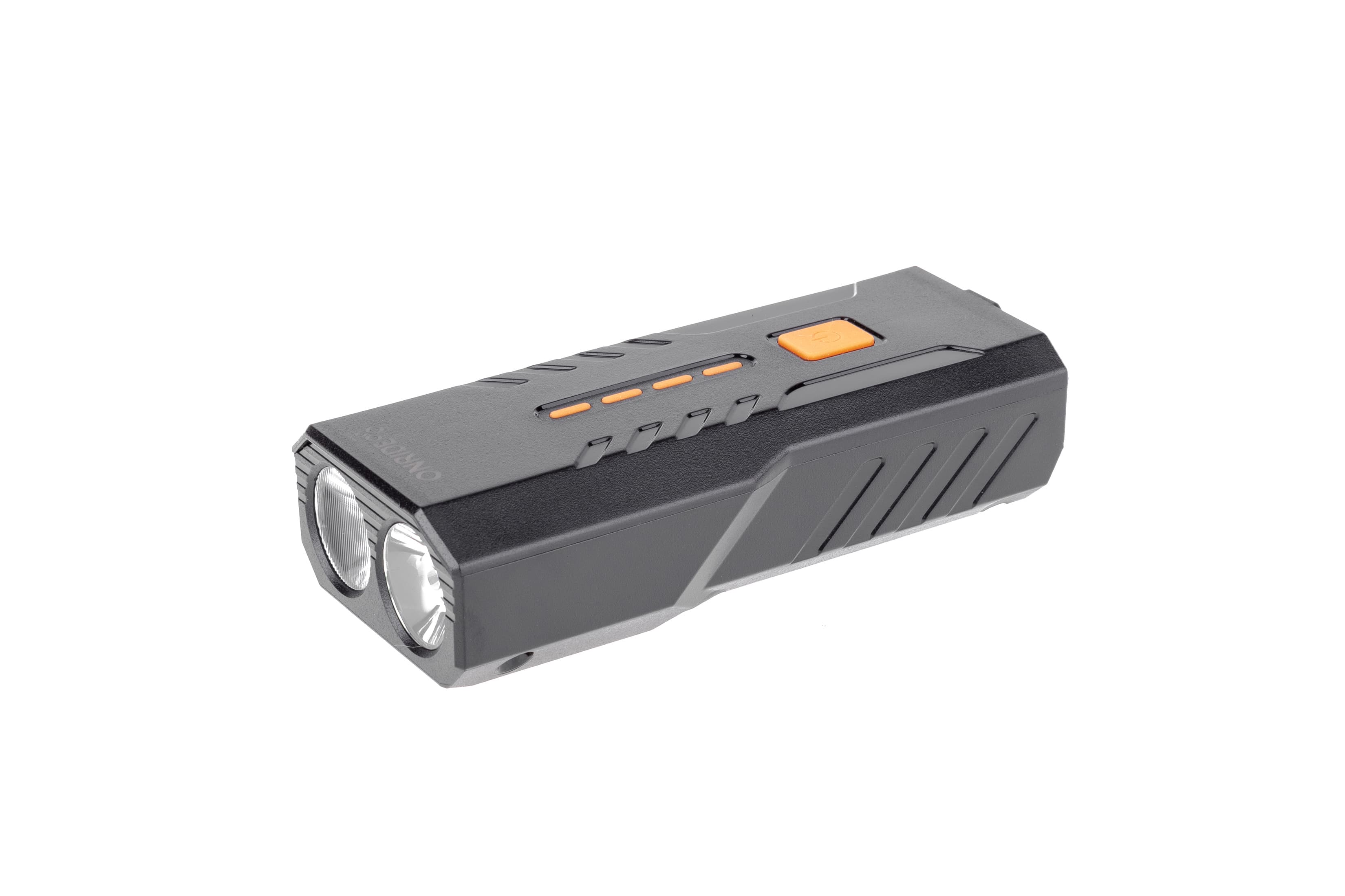 Велосипедна фара ONRIDE Spark 20 (300 lm, 5000 mAh, Type-C), функ. Power Bank, пластикова — фото 1