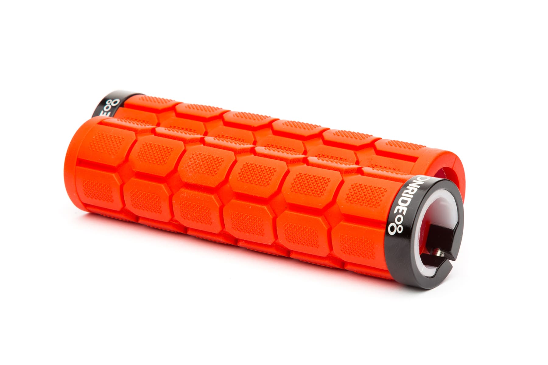 Гріпси ONRIDE GripControl, один замок, 130 мм, червоний — фото 1