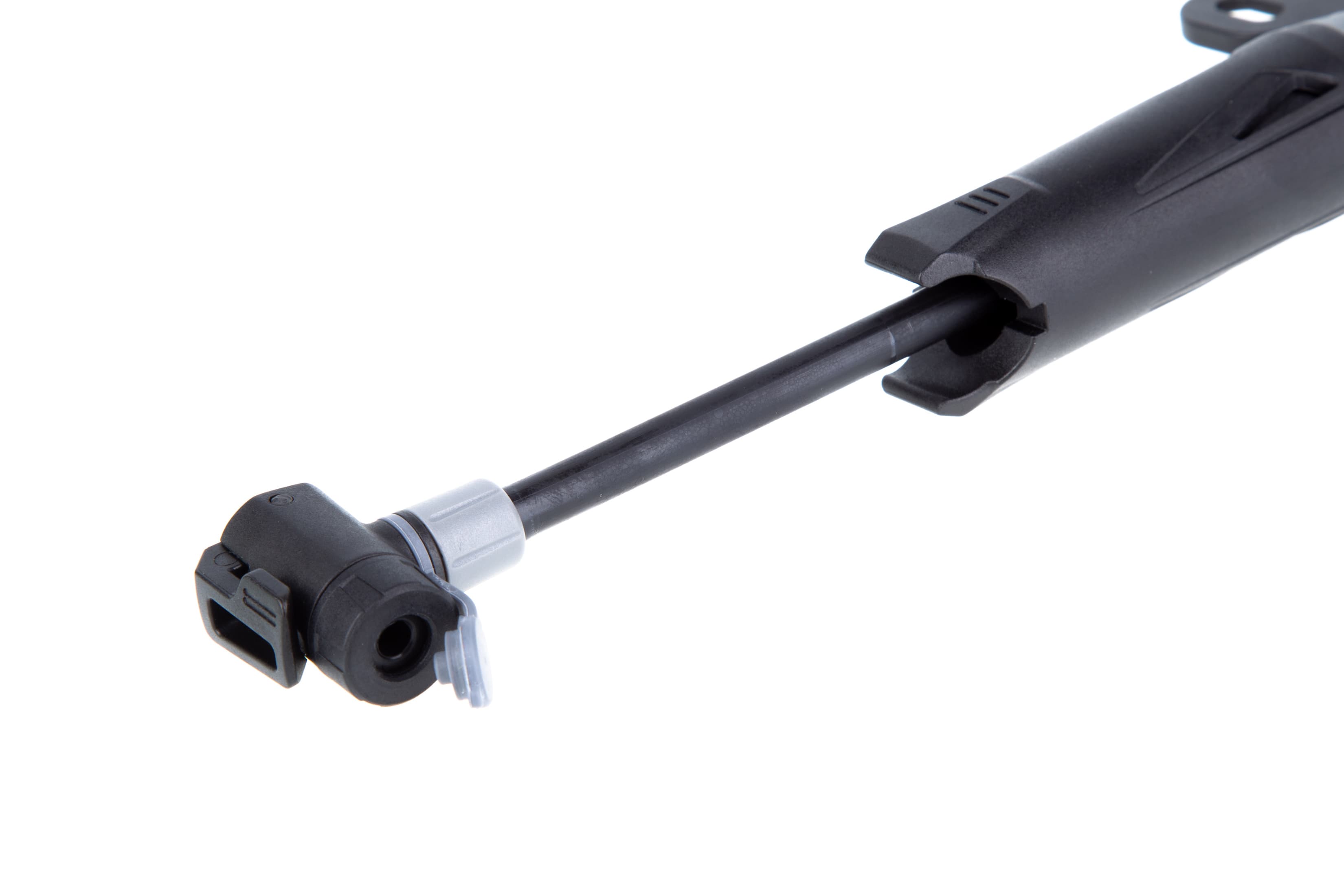 Насос компактний ONRIDE Sharp пластиковий зі шлангом, 22,5 см, макс.тиск 120PSI голівка під FV/AV — мініатюра 2