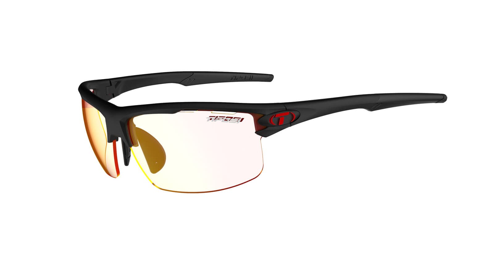 Окуляри Tifosi Rivet Matte Black, лінзи Clarion Red Fototec (64-14%) — фото 1