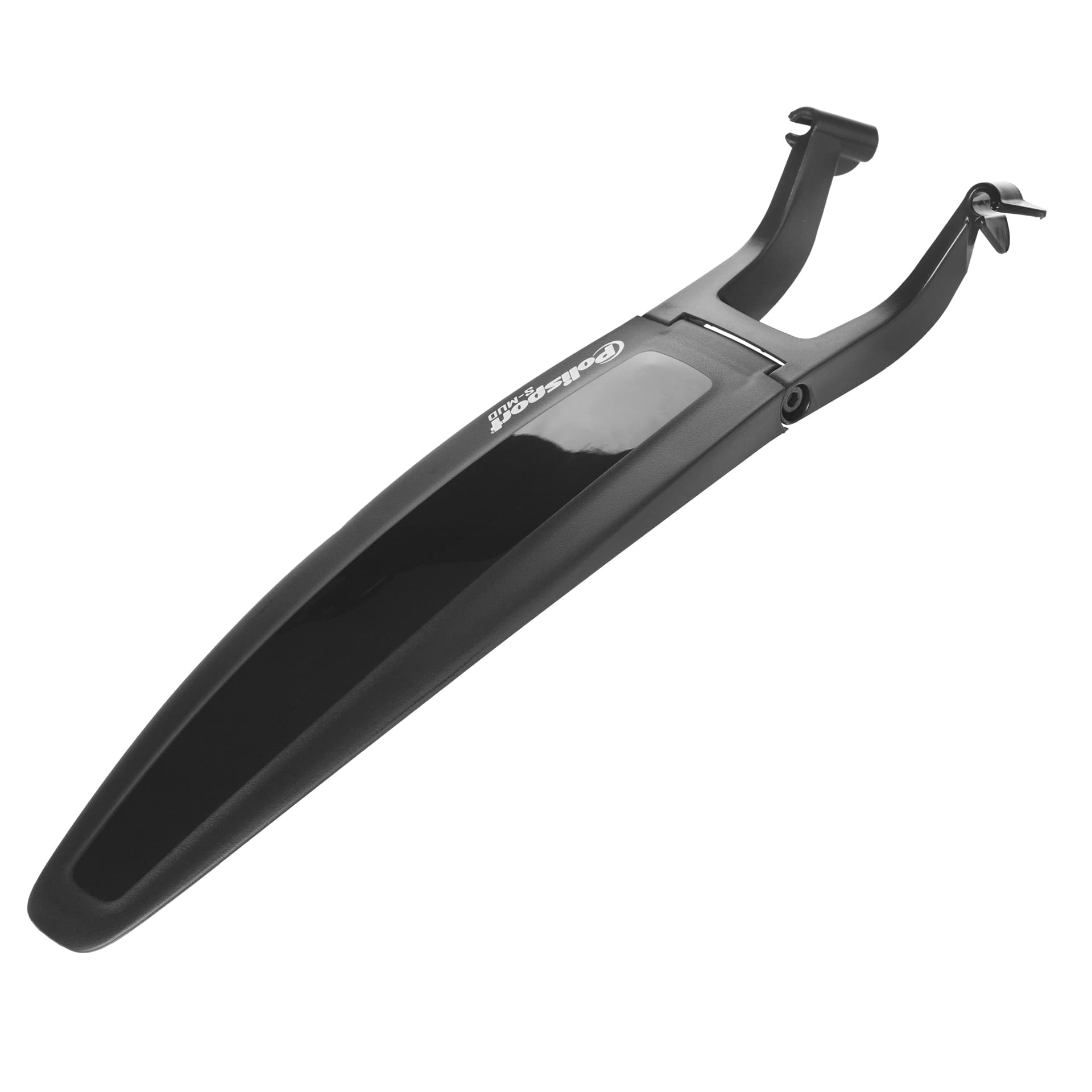 Крило заднє POLISPORT S-Mud Short 26"/27,5"/29" (розмір: 350х75 мм) на сідло MTB/ROAD чорний — фото 1