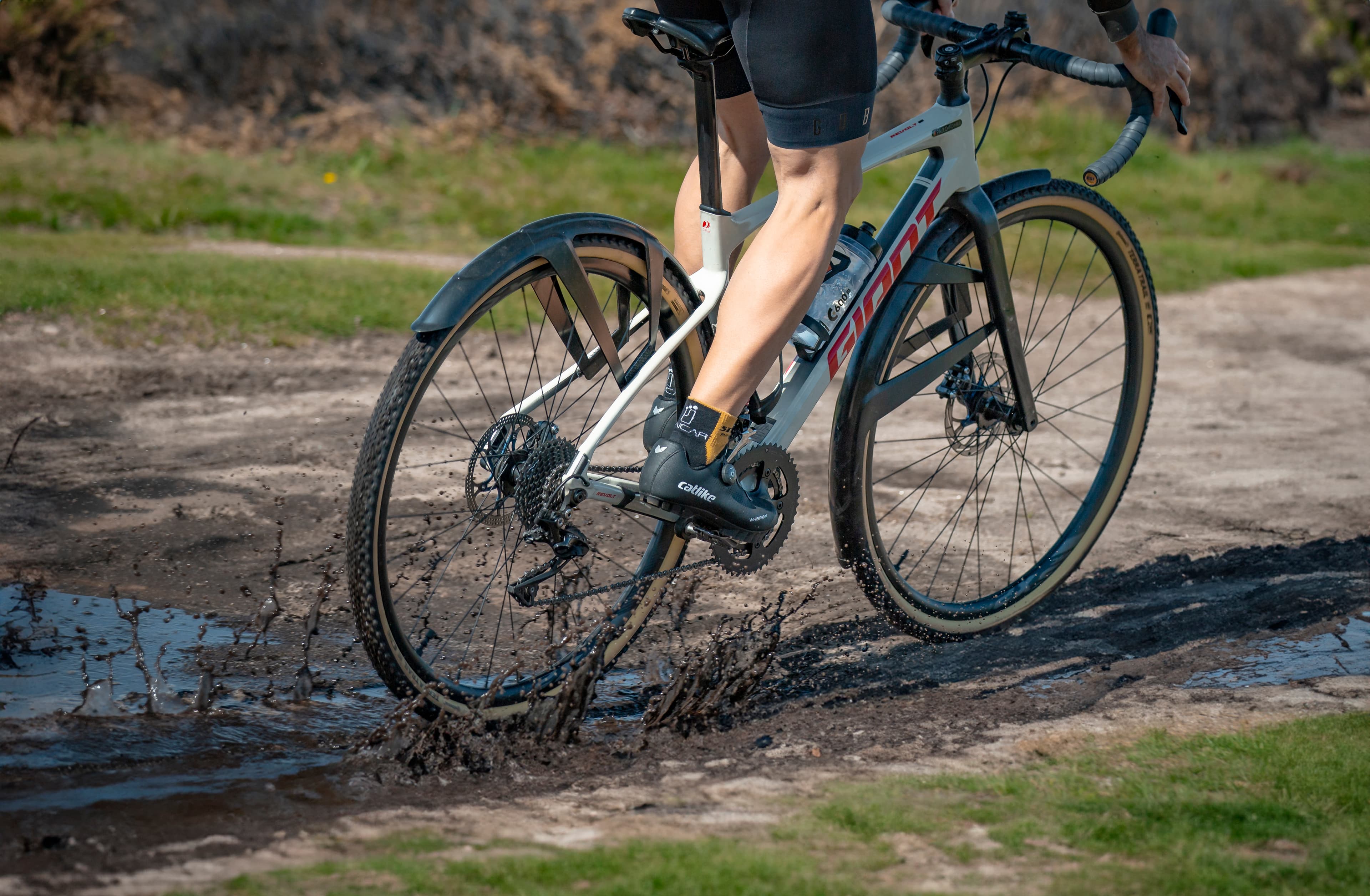 Комплект крил POLISPORT G-MUD GRAVEL 28" (переднє: 650х50; заднє: 720х50 мм) чорний — мініатюра 2