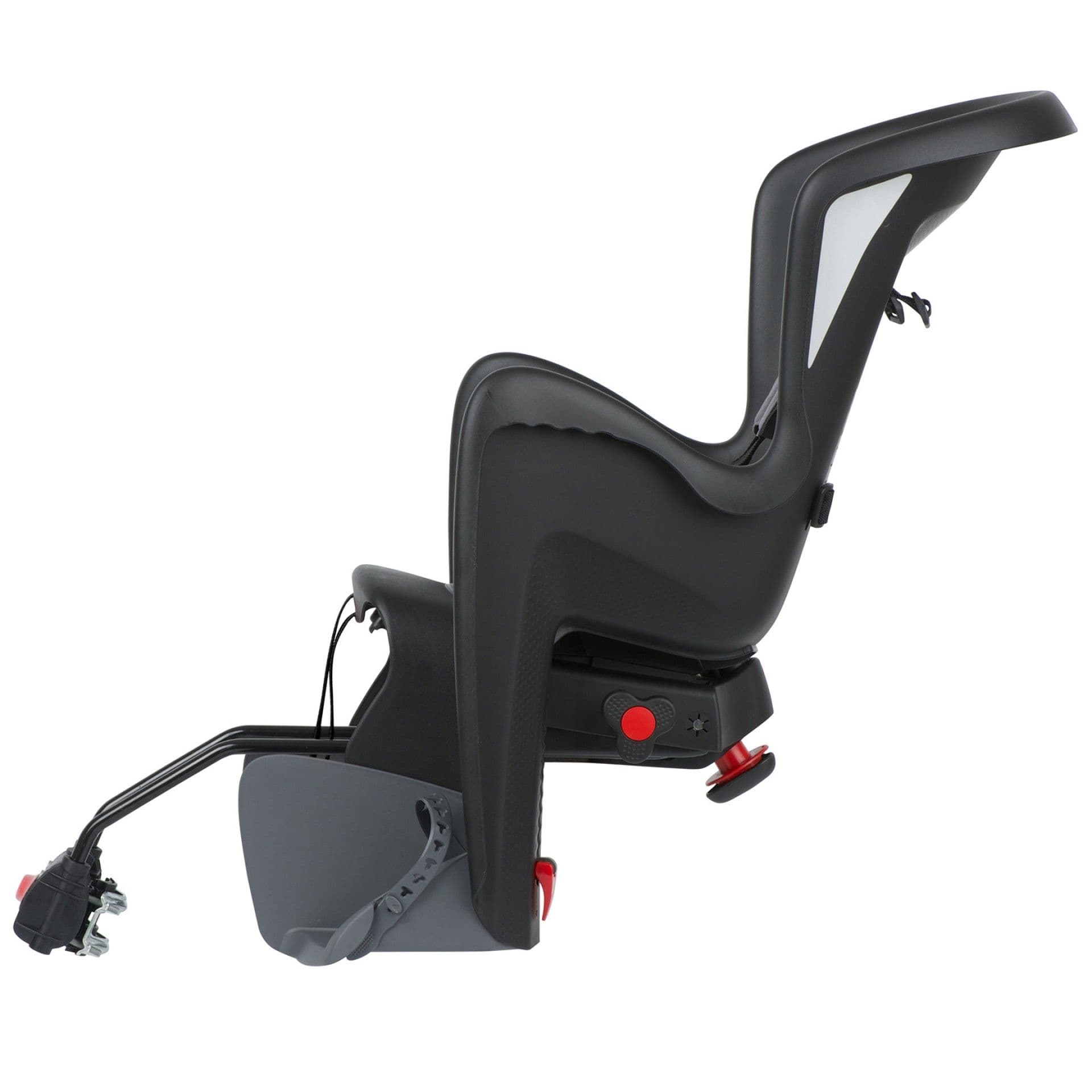 Дитяче крісло заднє POLISPORT Bilby Maxi RS на підсідельну трубу, 26"-28", 9-22 кг, чорне — мініатюра 2