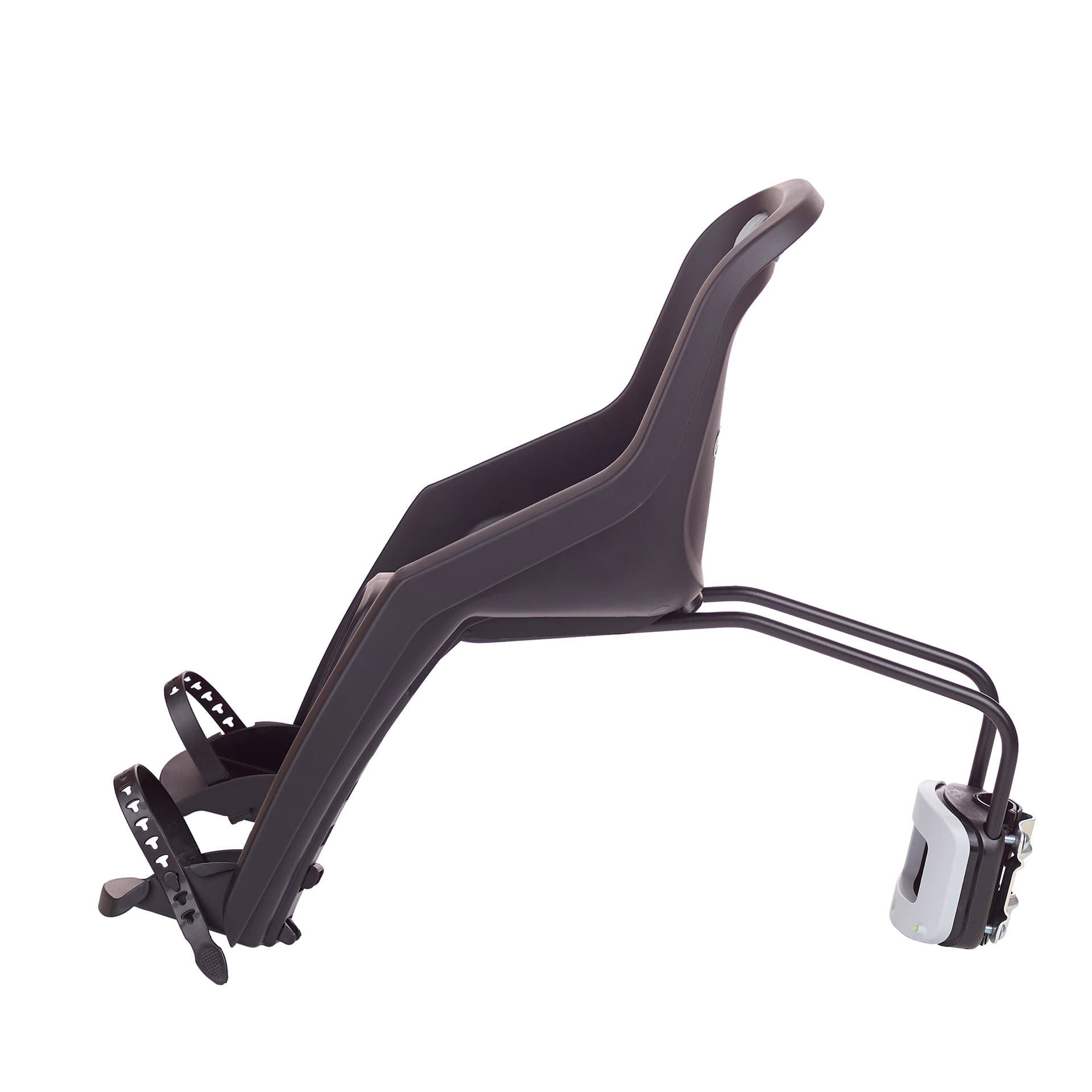 Дитяче крісло переднє POLISPORT Bubbly Mini Plus FF на підсідельну трубу, 26"-28", 9-15 кг, чорне — мініатюра 2
