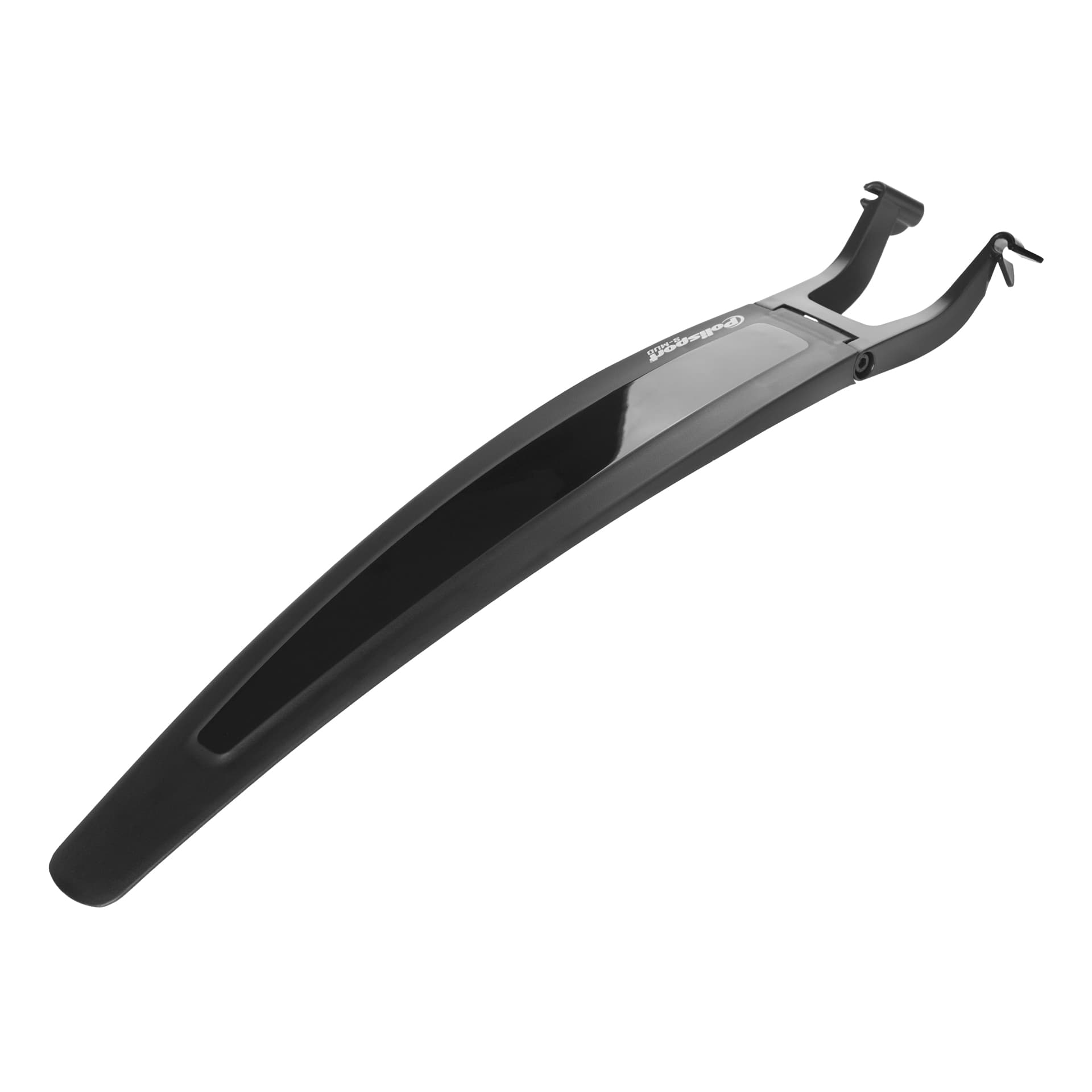 Крило заднє POLISPORT S-Mud Long 26"/27,5"/29" (розмір: 460х75 мм) на сідло MTB/ROAD чорний — фото 1