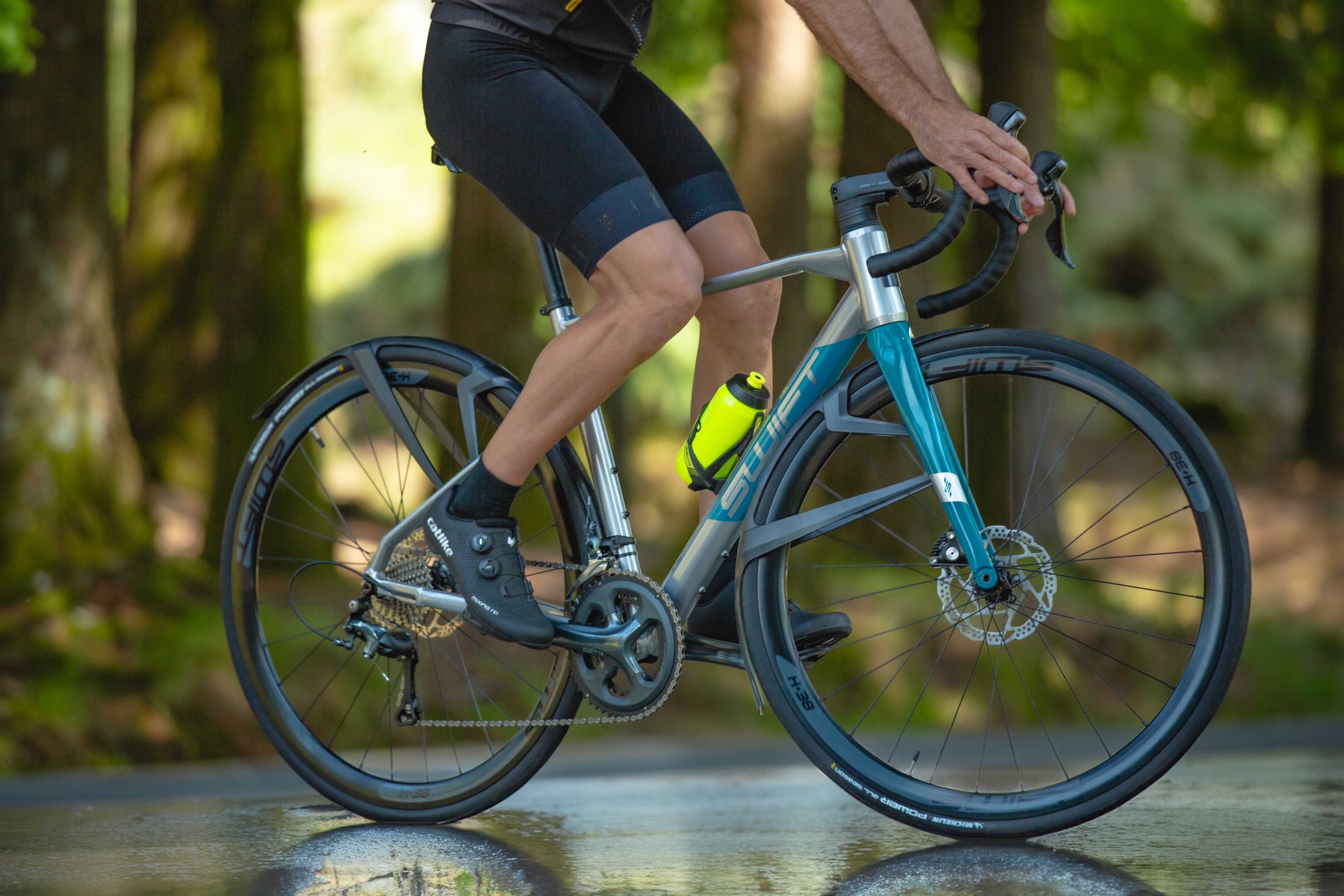 Комплект крил POLISPORT R-MUD ROAD 28" (розмір: переднє: 603х32; заднє: 670х32 мм) чорний — мініатюра 3