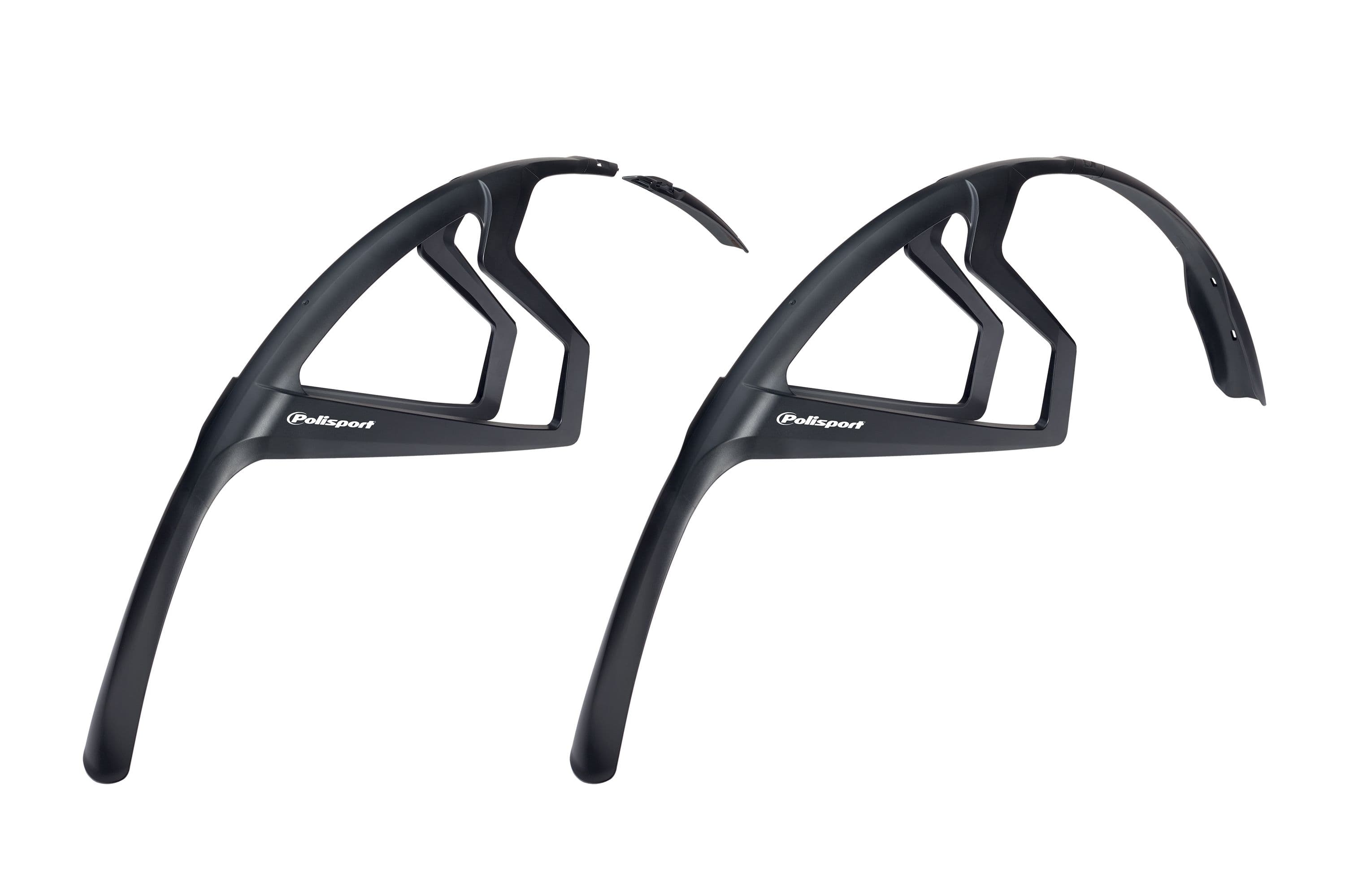 Комплект крил POLISPORT R-MUD ROAD 28" (розмір: переднє: 603х32; заднє: 670х32 мм) чорний