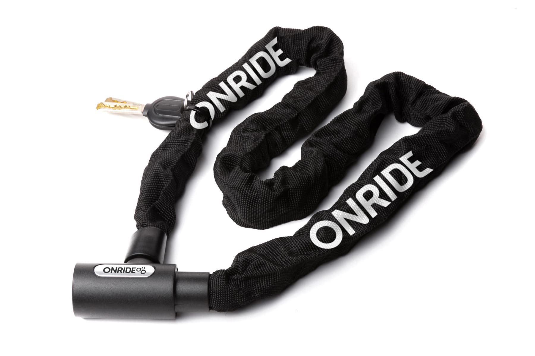 Замок ONRIDE Tie Lock Superior 50 загартований ланцюговий, під ключ, 6x1500 мм — фото 1