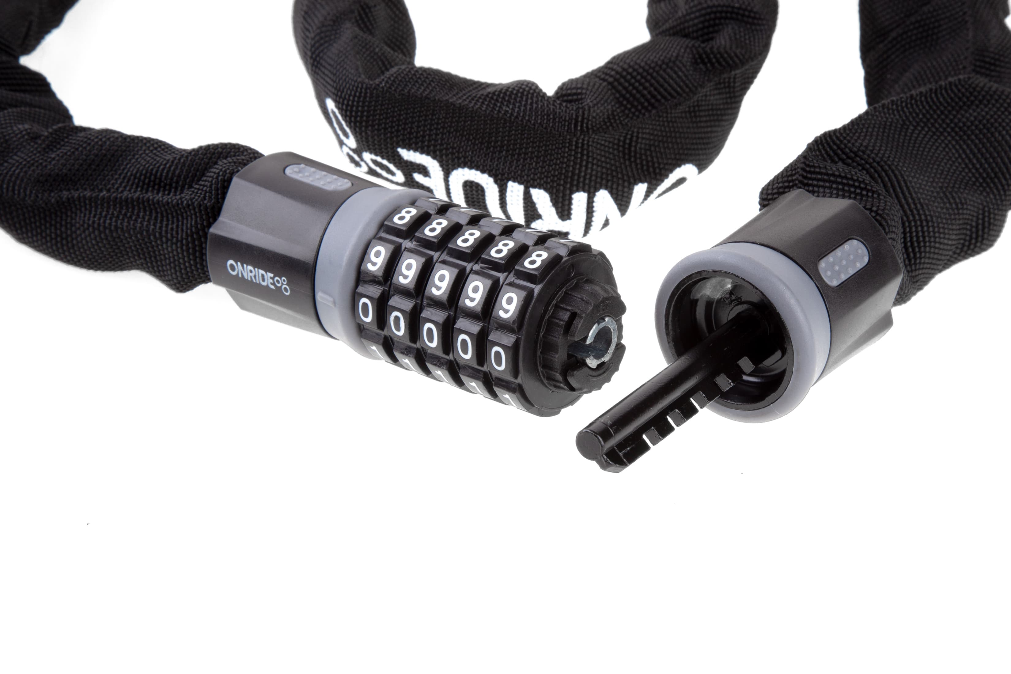 Замок ONRIDE Tie Code Superior 50 загартований ланцюговий 7x1000 мм — мініатюра 3