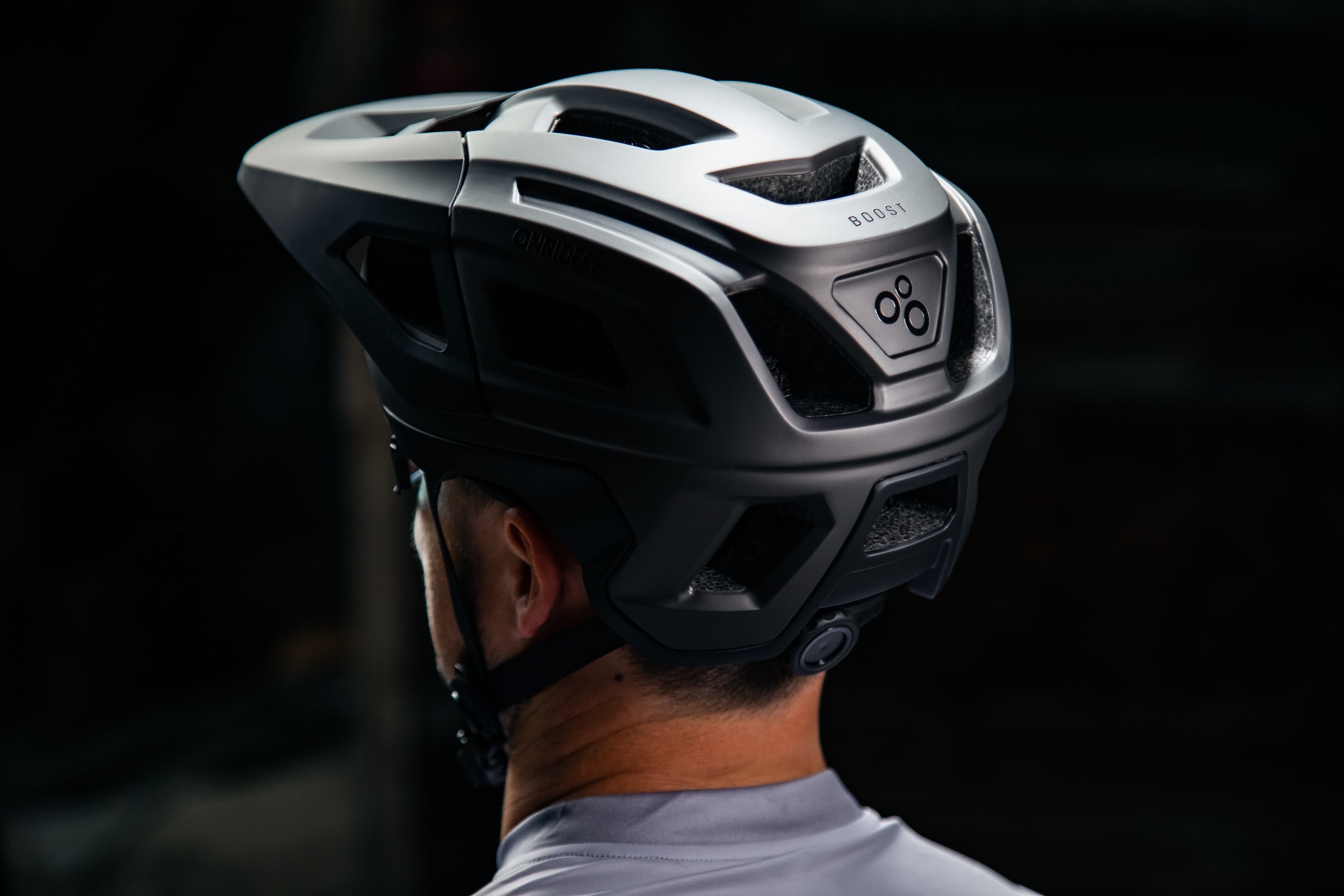Шолом ONRIDE Boost матовий сірий металік М (55-58 см) — мініатюра 4