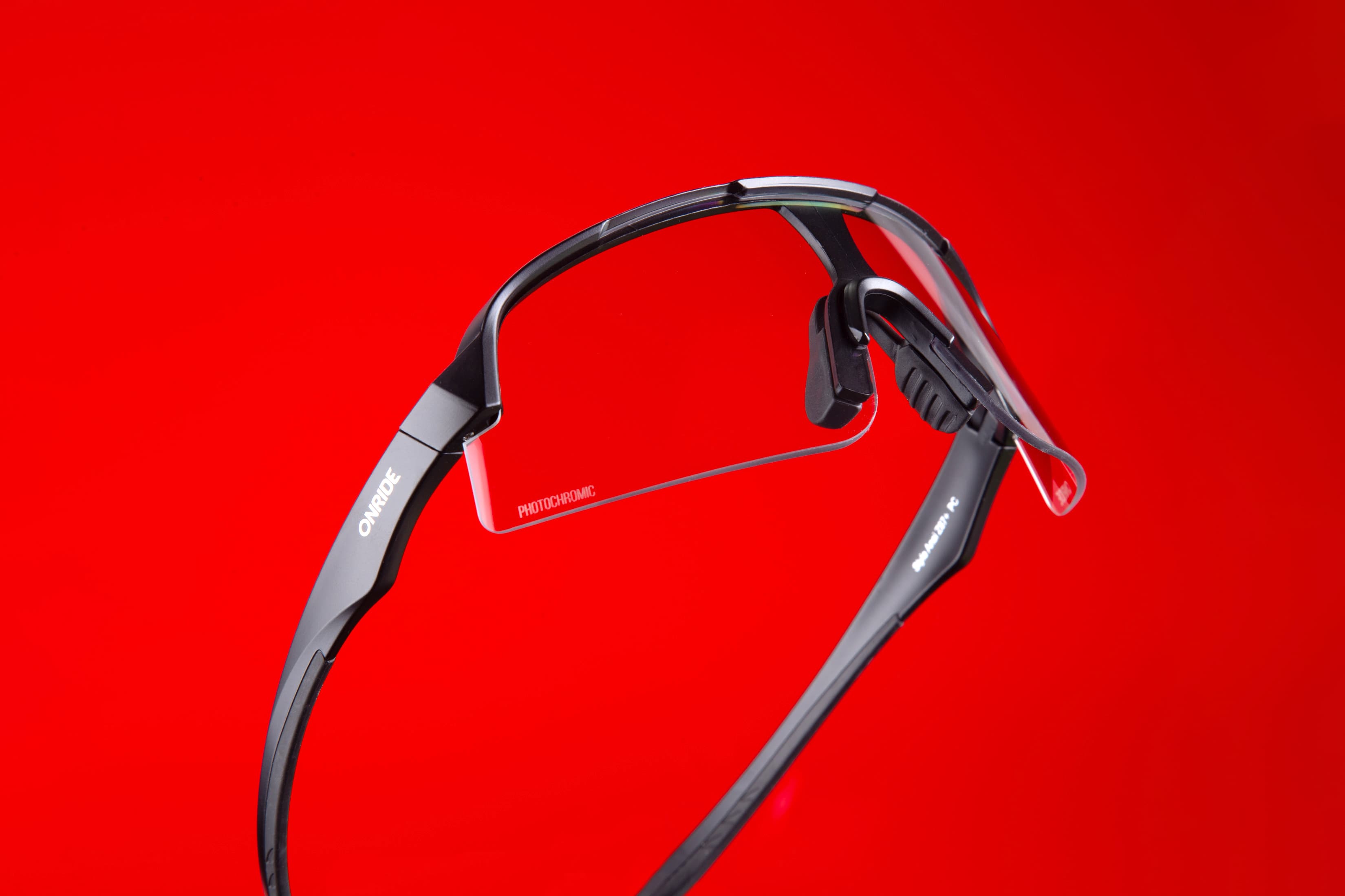 Окуляри ONRIDE Style ANSI Z87+ з лінзою Photochromic (84-18%), оправа РС чорний — мініатюра 5