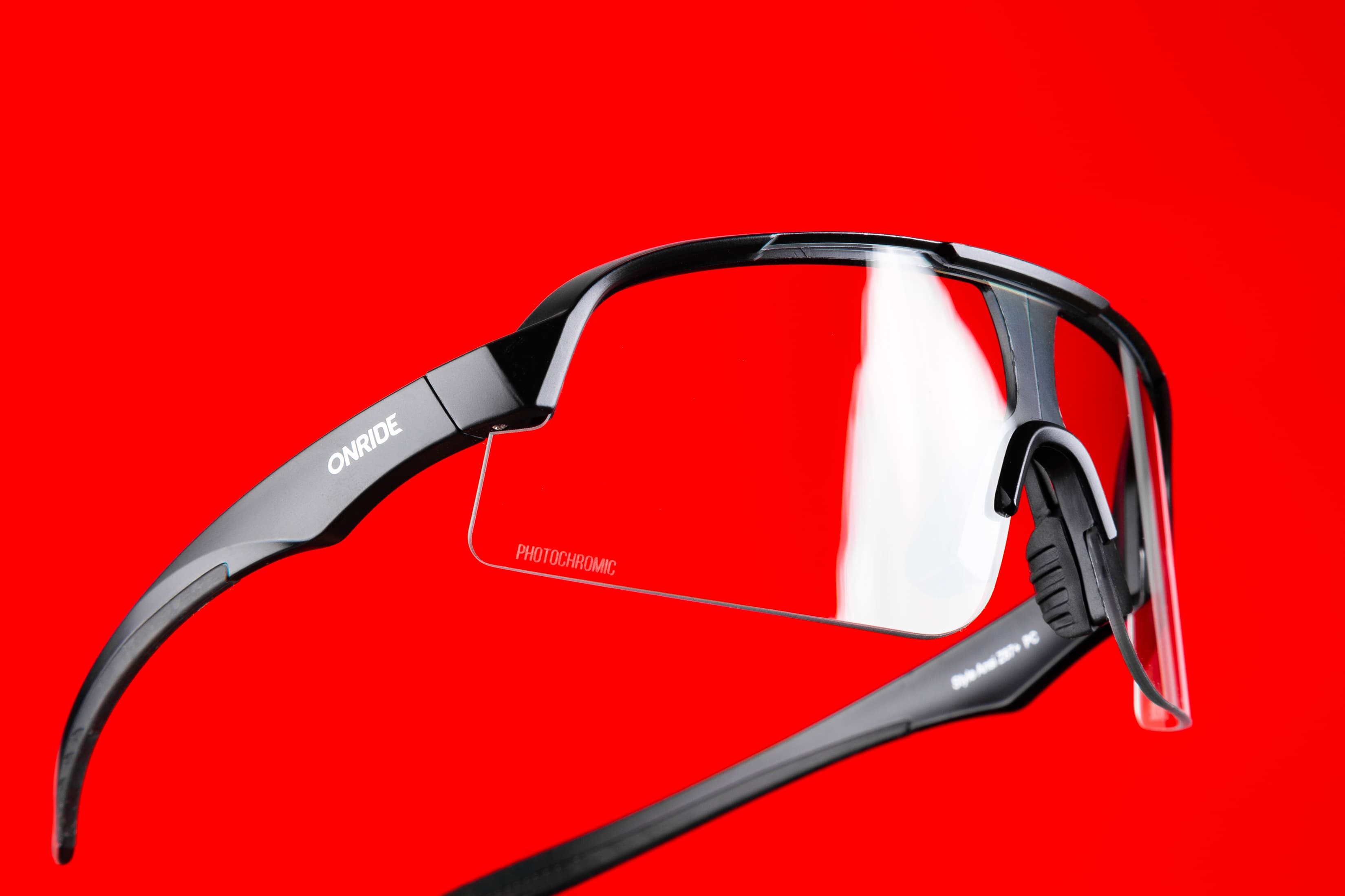 Окуляри ONRIDE Style ANSI Z87+ з лінзою Photochromic (84-18%), оправа РС чорний — мініатюра 7
