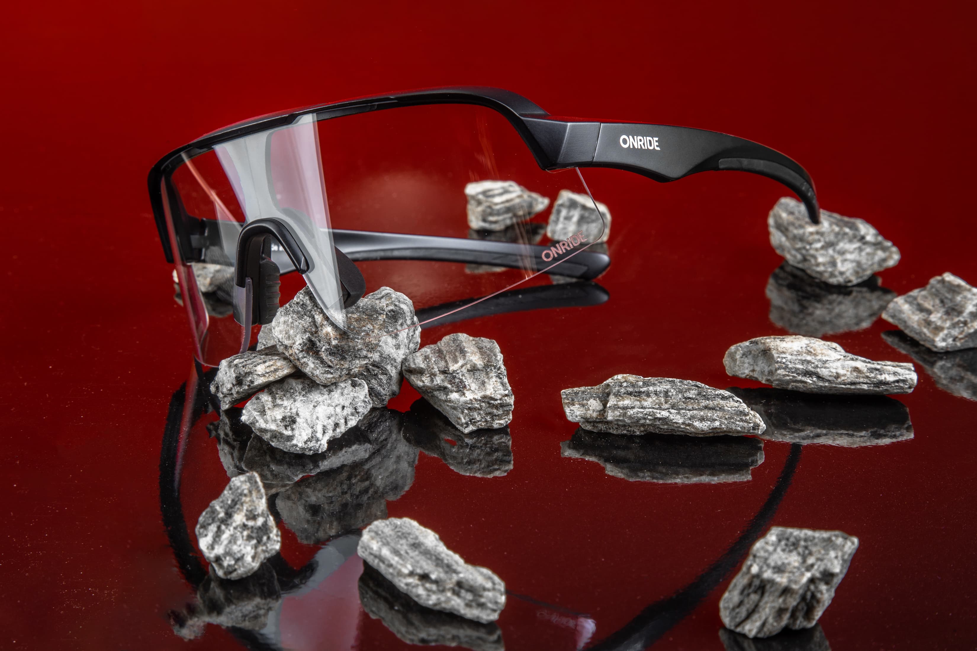Окуляри ONRIDE Style ANSI Z87+ з лінзою Photochromic (84-18%), оправа РС чорний — мініатюра 11