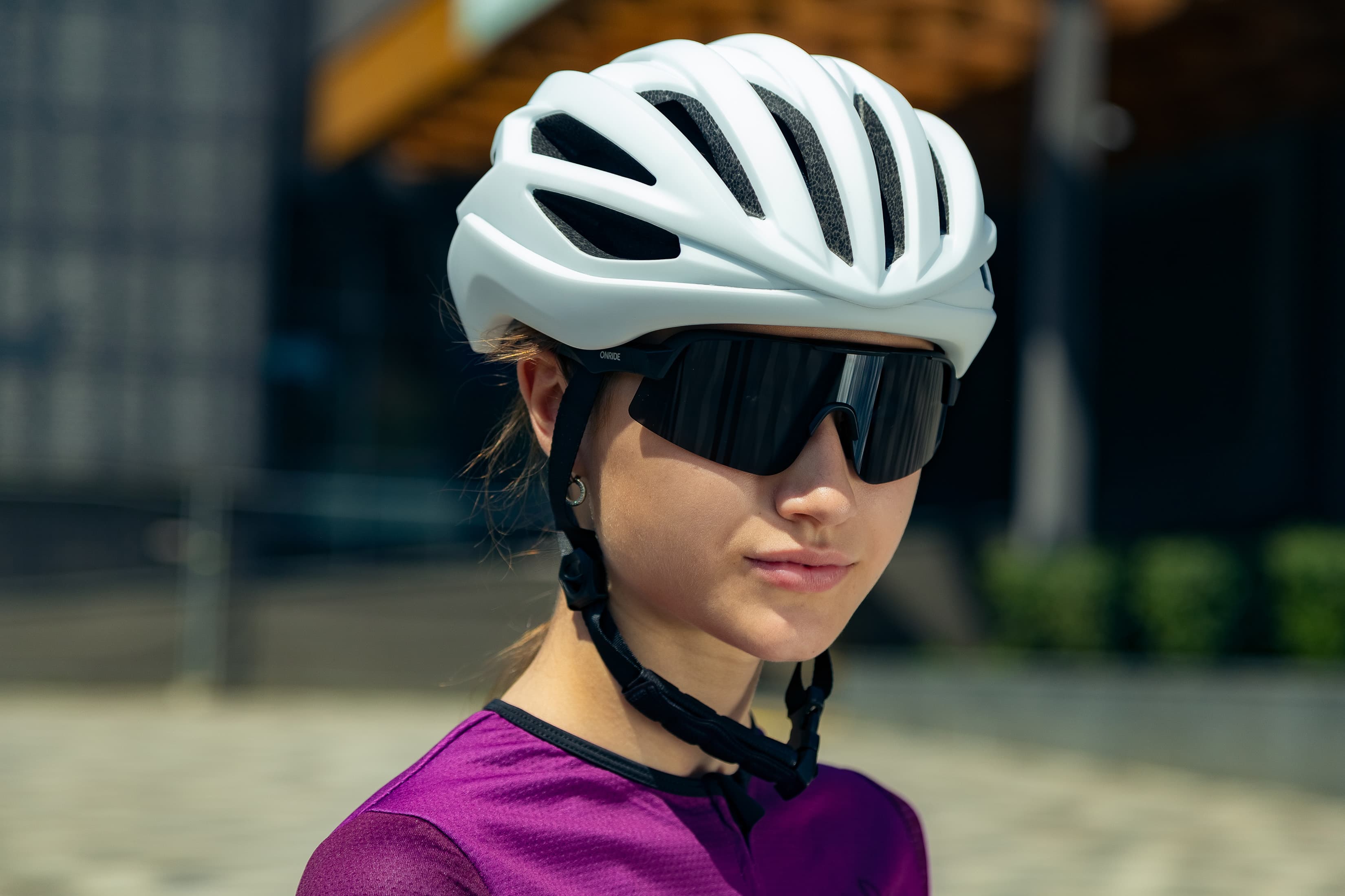 Окуляри ONRIDE Style ANSI Z87+ з лінзою димчасті (17%), оправа РС чорний — мініатюра 4