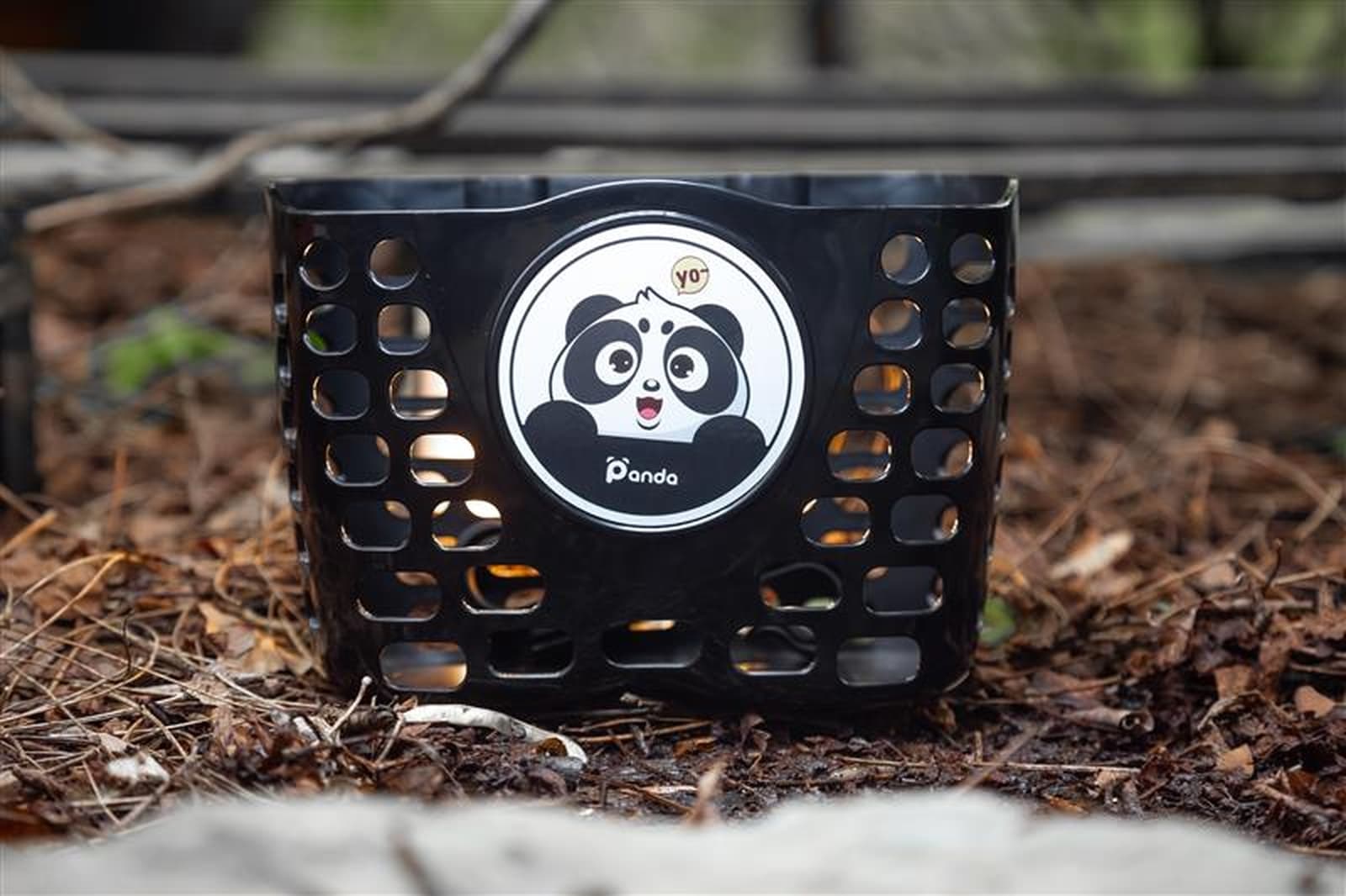 Кошик дитячий пластиковий на кермо ONRIDE Pony Maxi чорний для велосипедів 16-20" — мініатюра 3