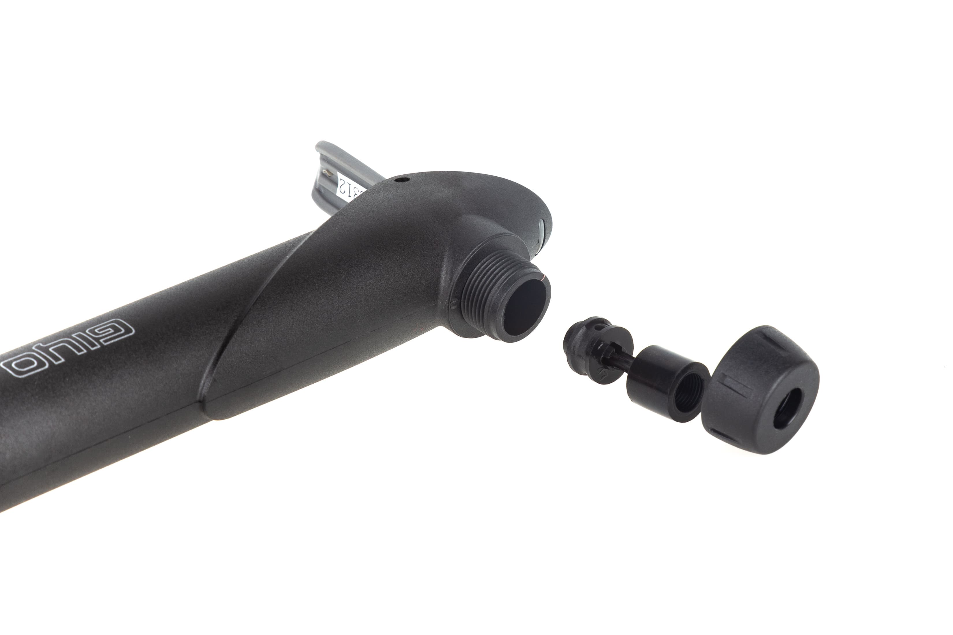 Насос компактний Giyo GP-47L, пластик, полегшений, 20см, 80psi/5,5bar — мініатюра 4