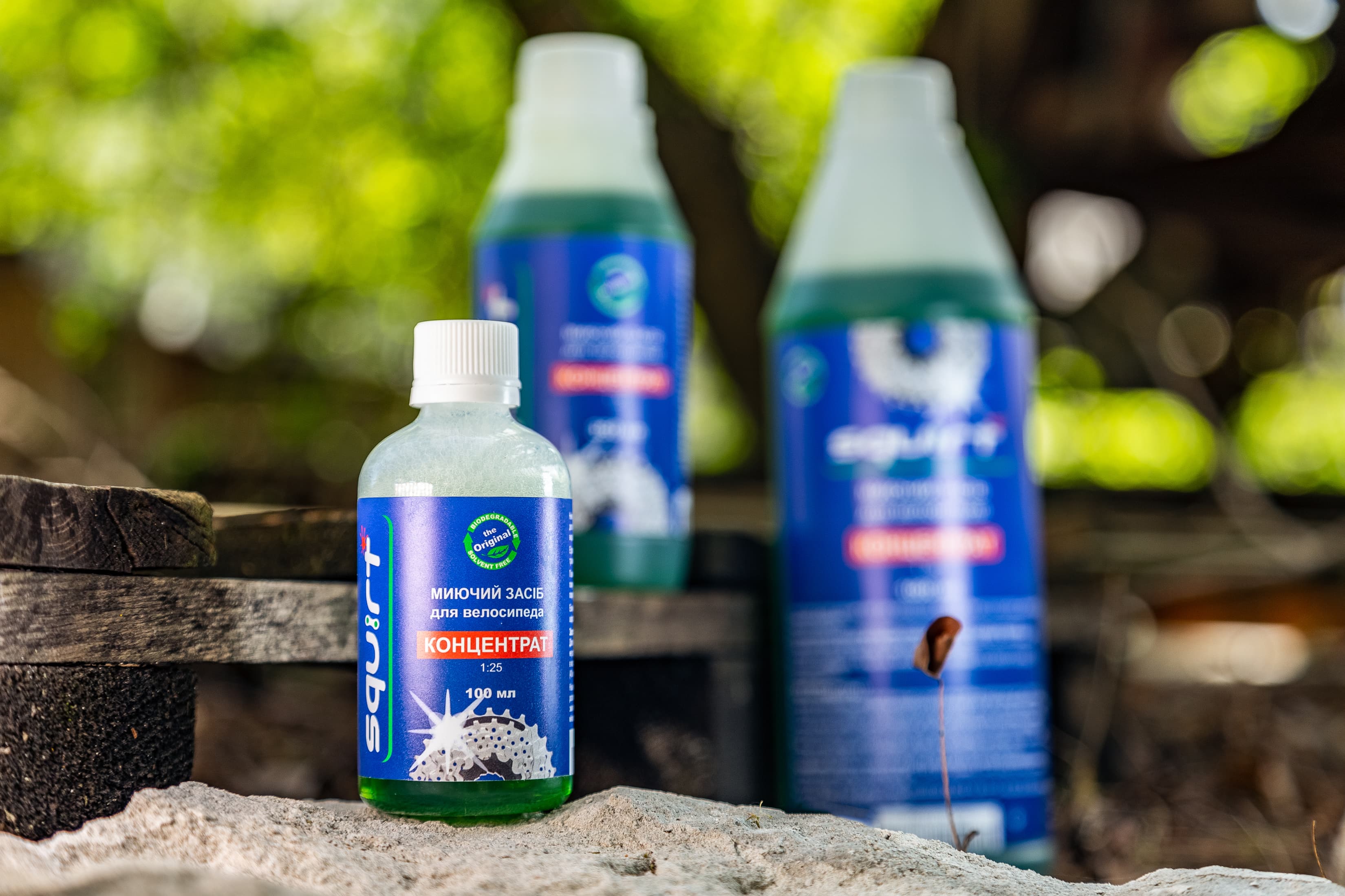 Очищувач (дегризер) Squirt Bio Bike Cleaner Concentrate 100 мл — мініатюра 2