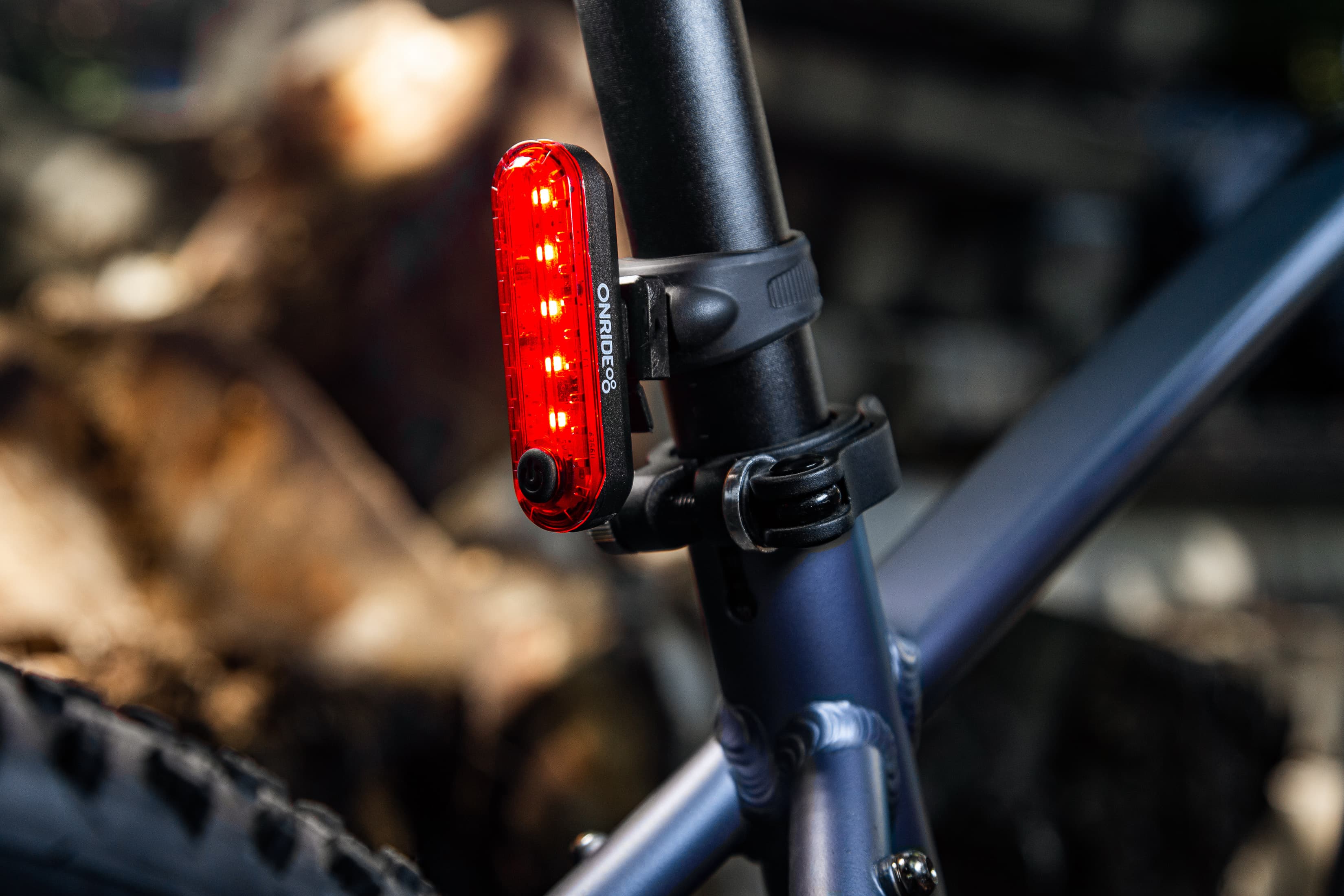 Заднє світло ONRIDE Stripe (10 lm, 90 mAh, Type-C), пластикове — мініатюра 2