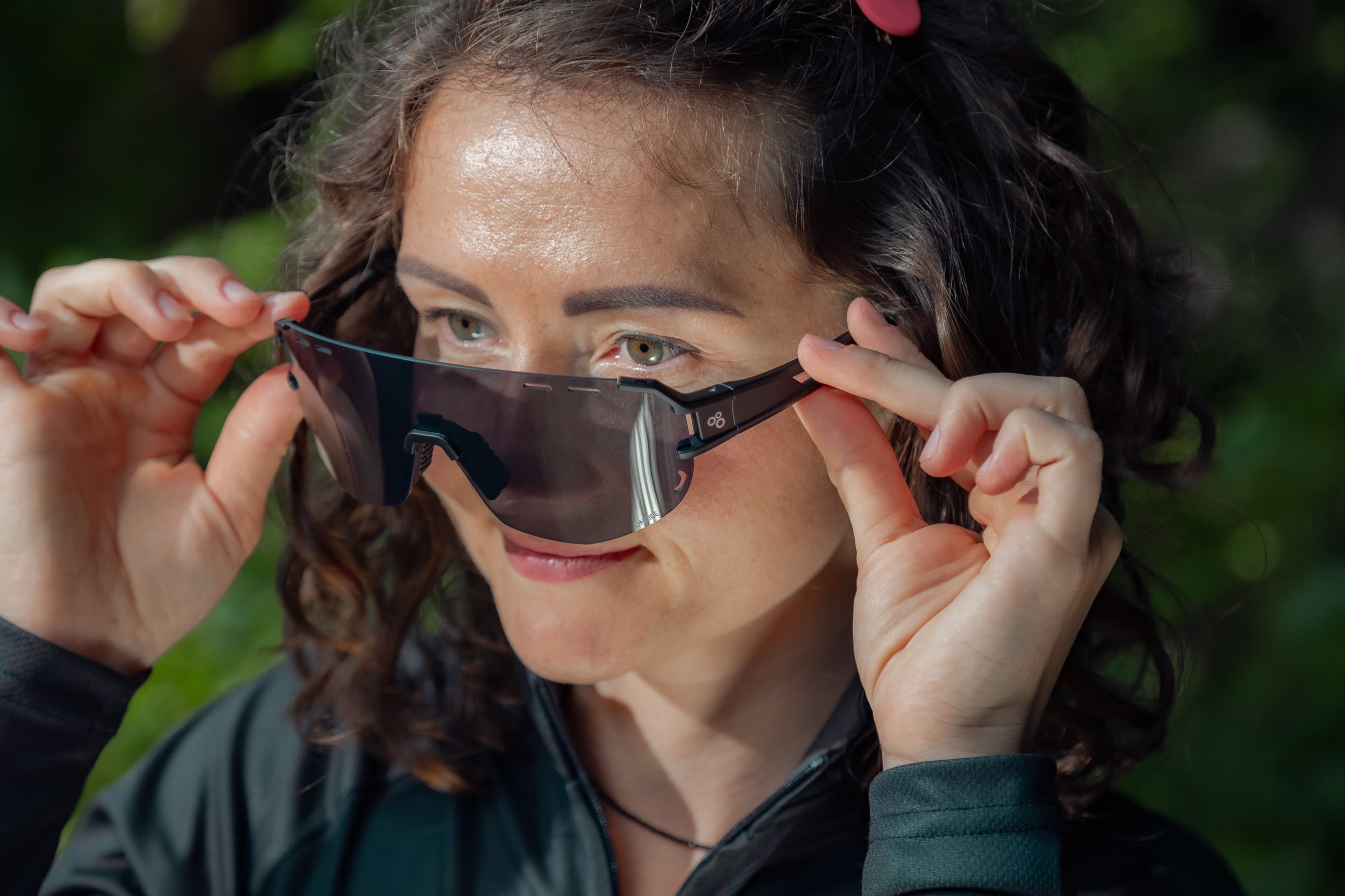 Окуляри ONRIDE CL Iris, чорні з лінзою Photochromic (84-25%) у жорсткому чохлі — мініатюра 6