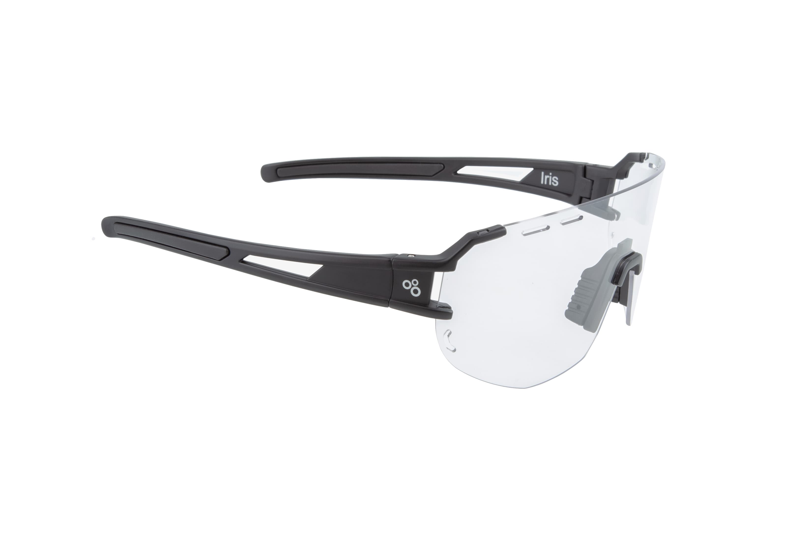 Окуляри ONRIDE CL Iris, чорні з лінзою Photochromic (84-25%) у жорсткому чохлі — фото 1