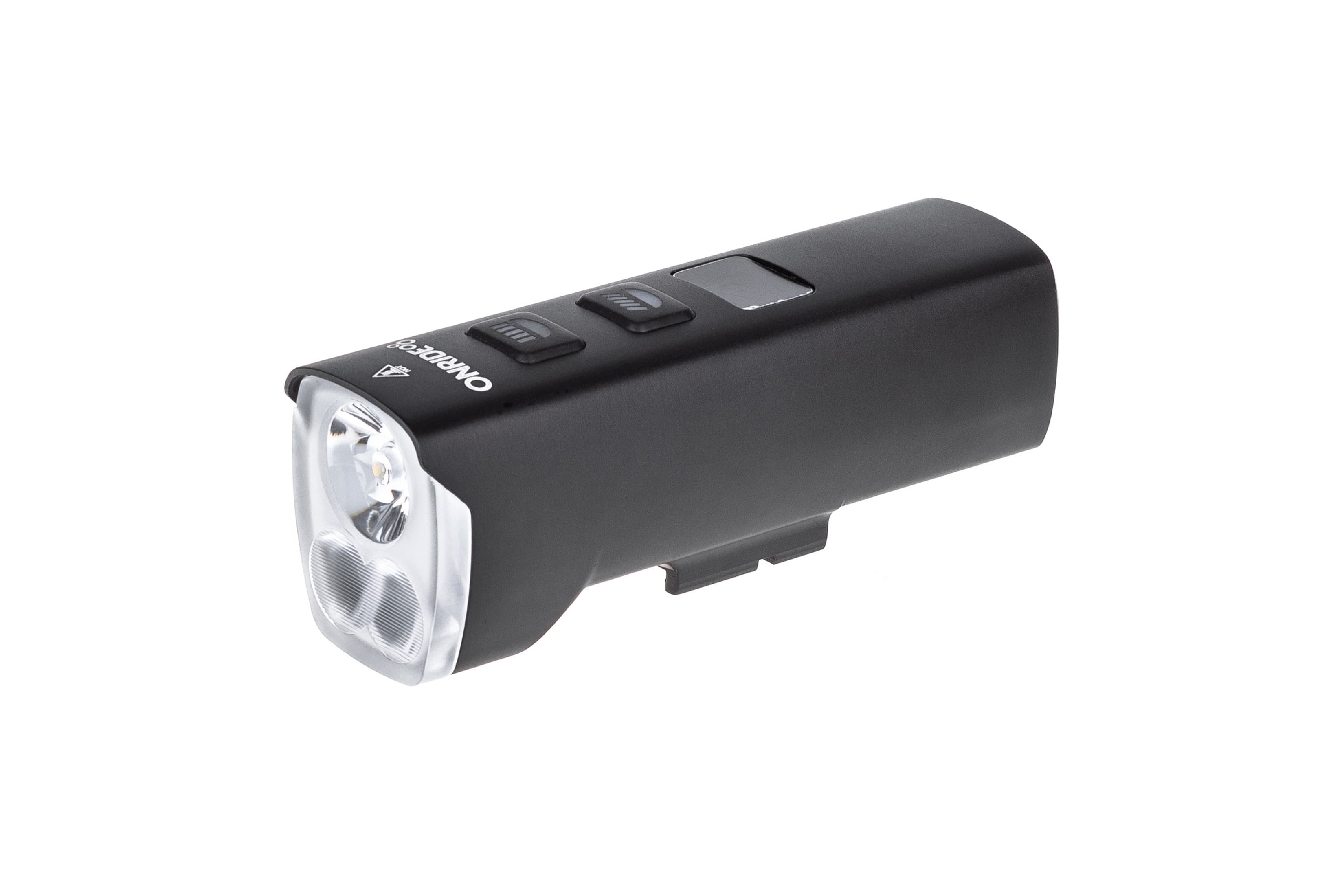 Велосипедна фара ONRIDE Swift (1500 lm, 4800 mAh, Type-C), Power Bank, інд. заряду, алюмінієва — фото 1