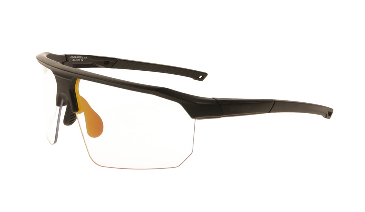 Окуляри R2 SPEEDSTER чорні матові, лінза clear to grey (Photochrom), black/red full revo, кат. 1-3 — мініатюра 2