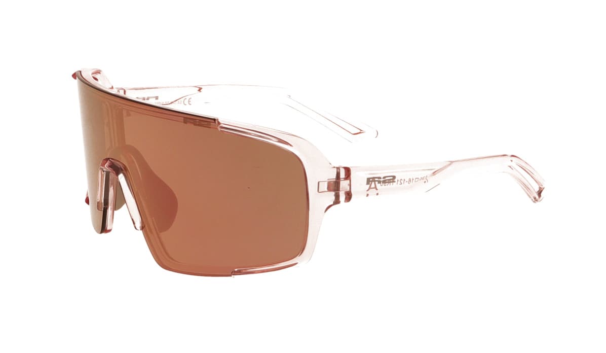 Окуляри R2 IMPULSE pink (TR90), лінза brown, покриття rose gold full revo, кат. 2 — мініатюра 2