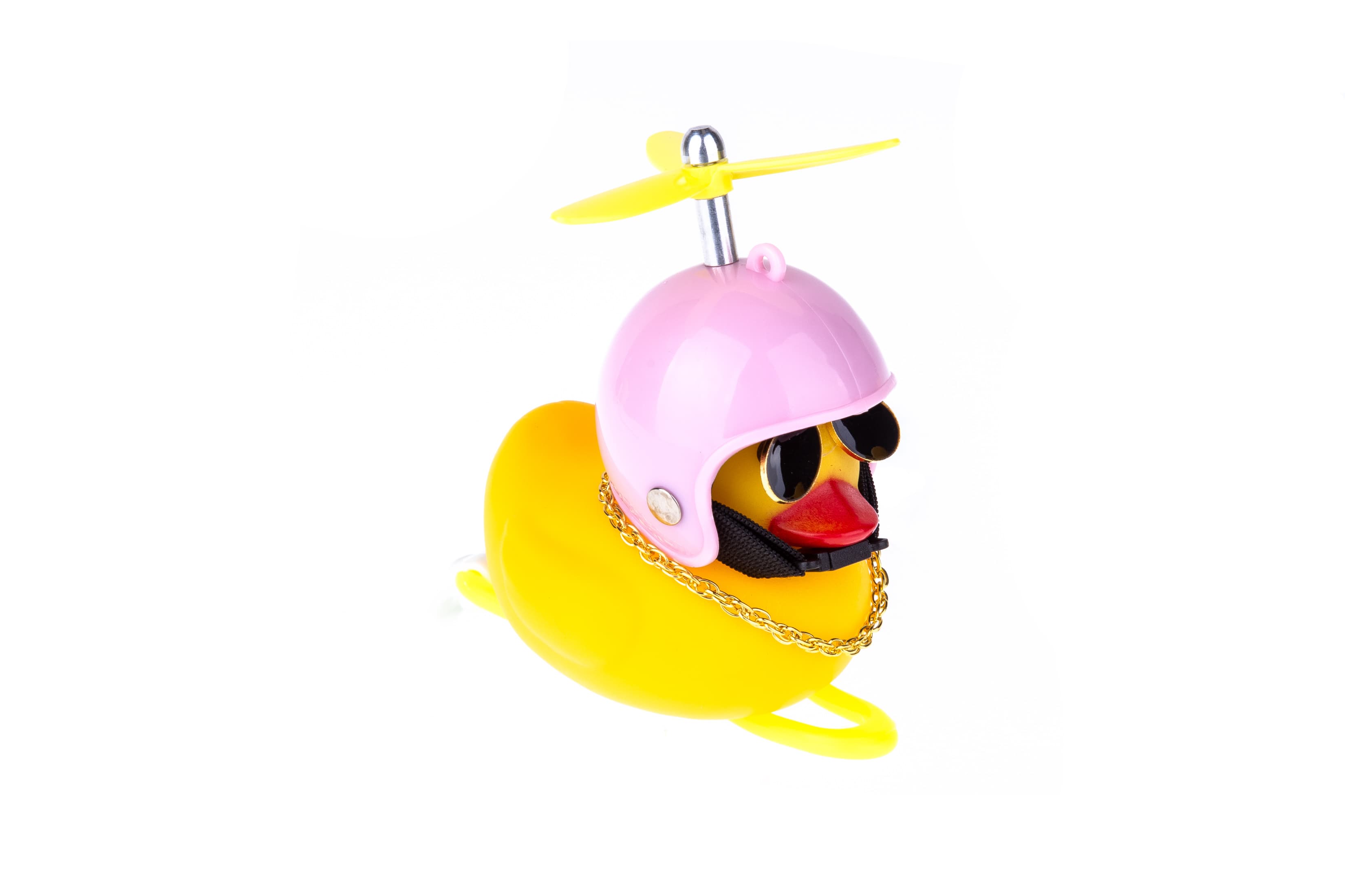 Сигнал ONRIDE Duck (зірка, рожевий), з підсвіткою, Ø керма 22-32мм — фото 1