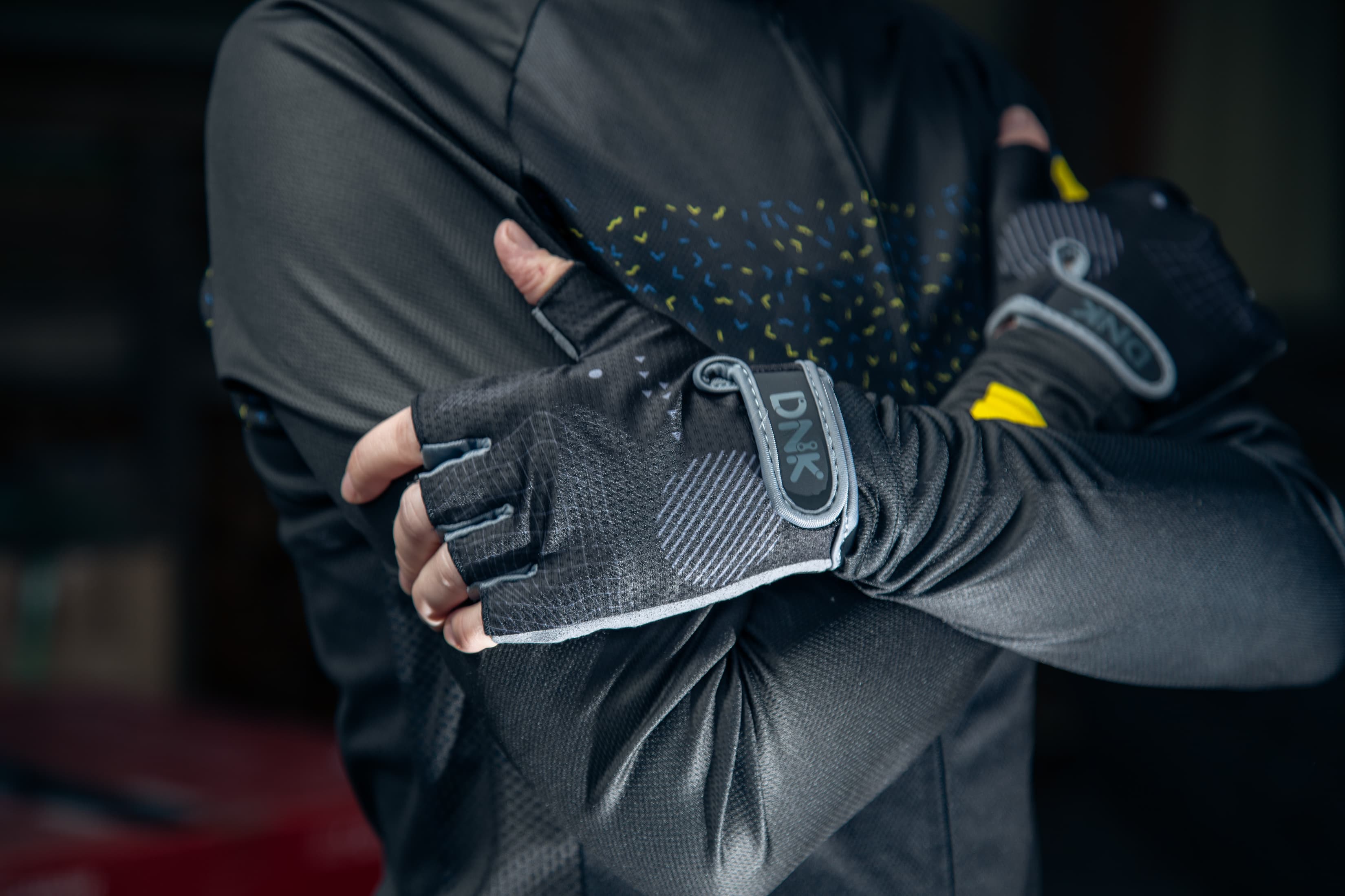 Рукавички DNK Hand, паралонові вставки, колір сірий/чорний розмір XL — мініатюра 3