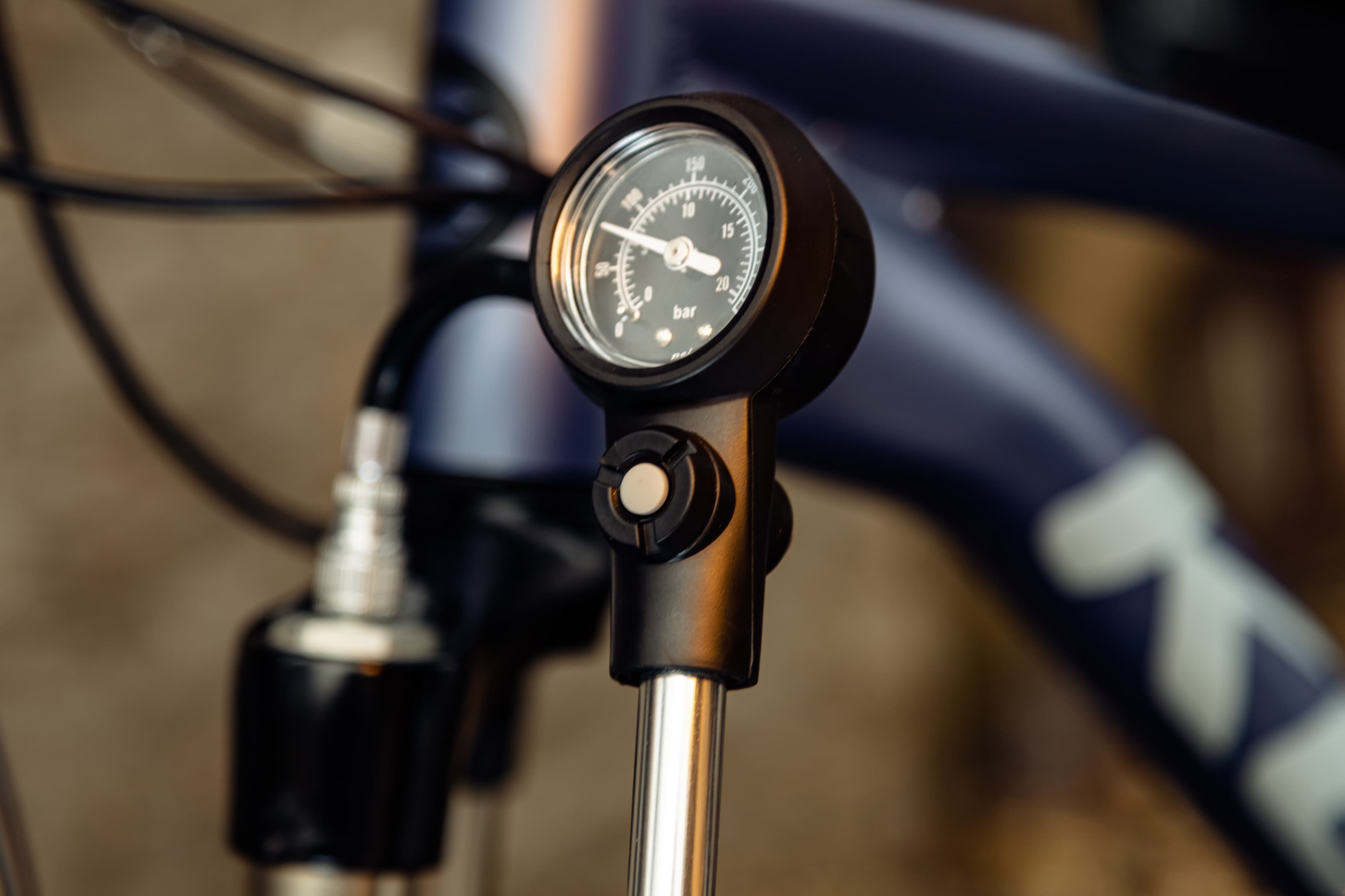 Насос високого тиску ONRIDE CL Orient, алюм, макс. тиск 300 psi, два режима роботи, 25,5 см, AV/FV — мініатюра 3