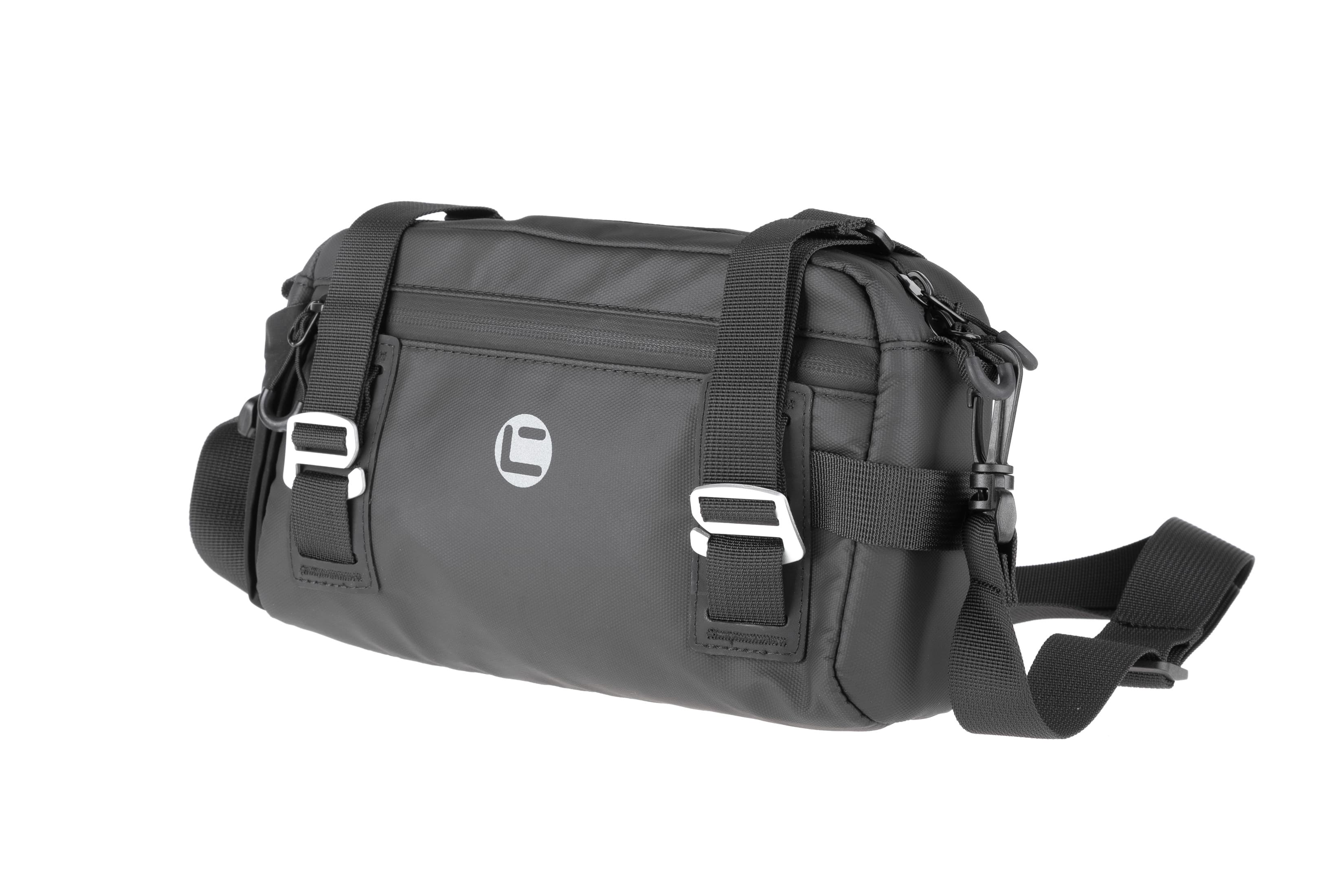 Сумка на кермо / під раму ONRIDE Barrel 30, об'єм 2,5 л, водовідштовхуюча тканина, світловідбиваюча — мініатюра 2