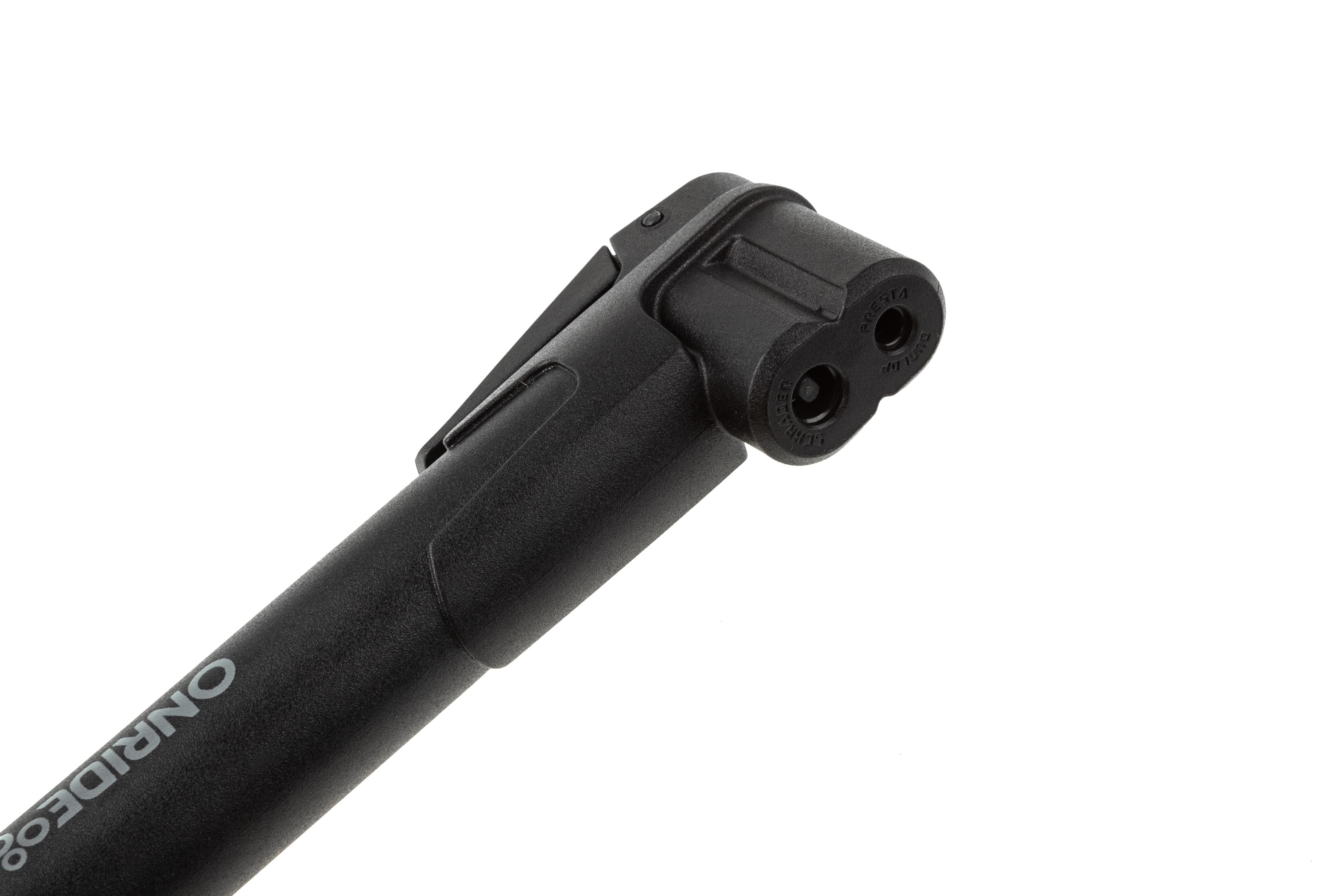 Насос компактний ONRIDE Vise пластиковий, 25см, макс.тиск 80 PSI, голівка з двома отворами під FV/AV — мініатюра 2